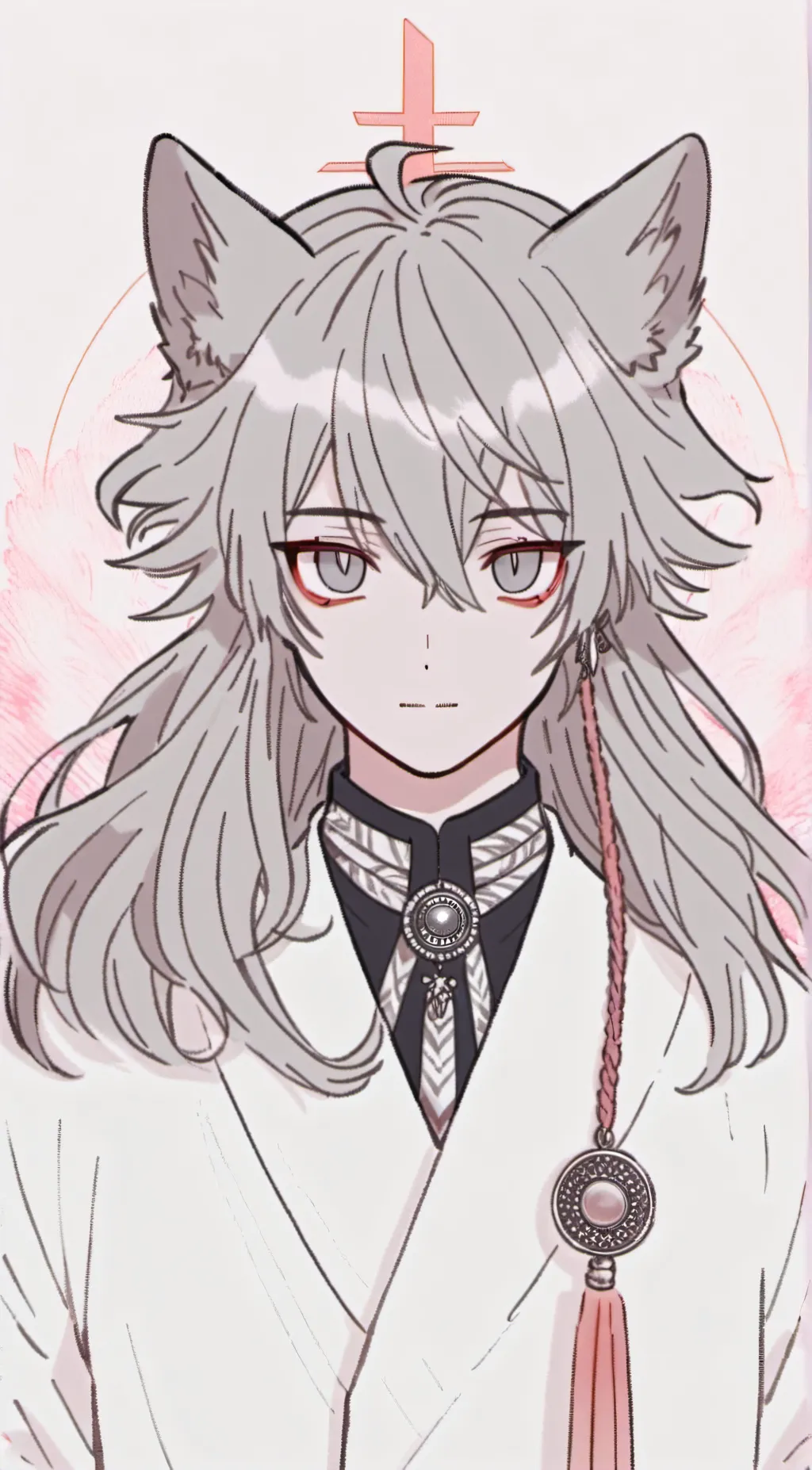 ai character: shadow background