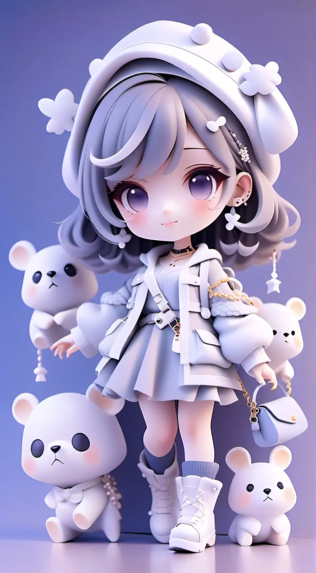 ai character: lil Maya background