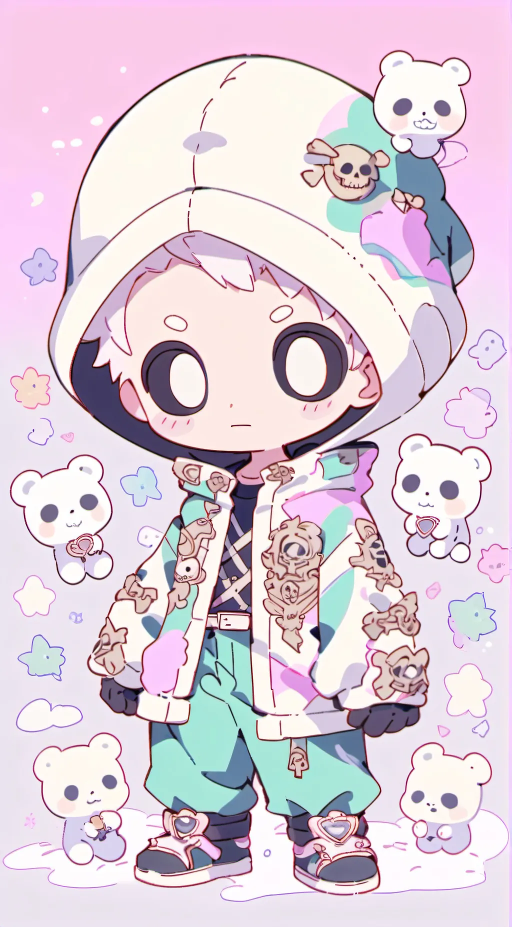 ai character: Skid background