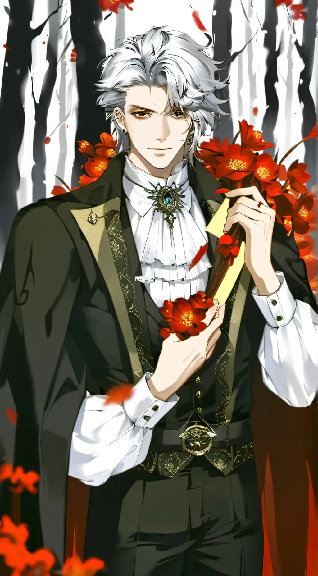 ai character: Leo background