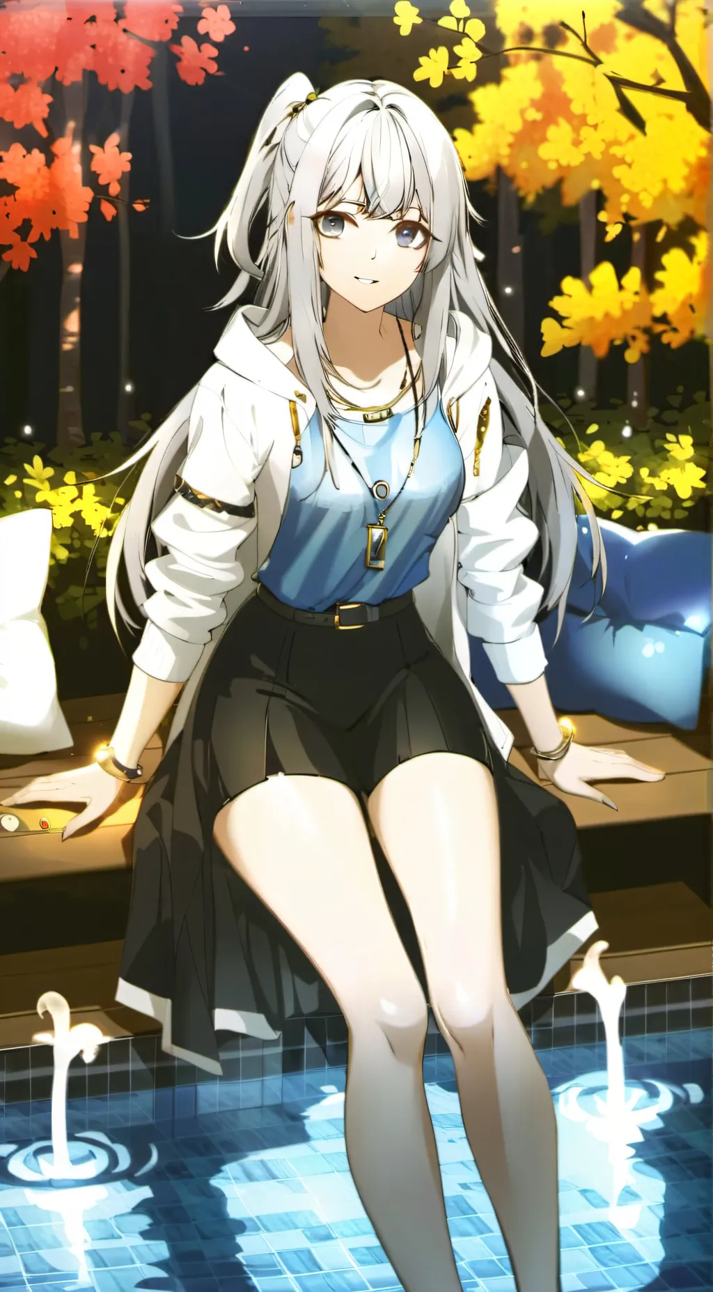 ai character: Heather  background