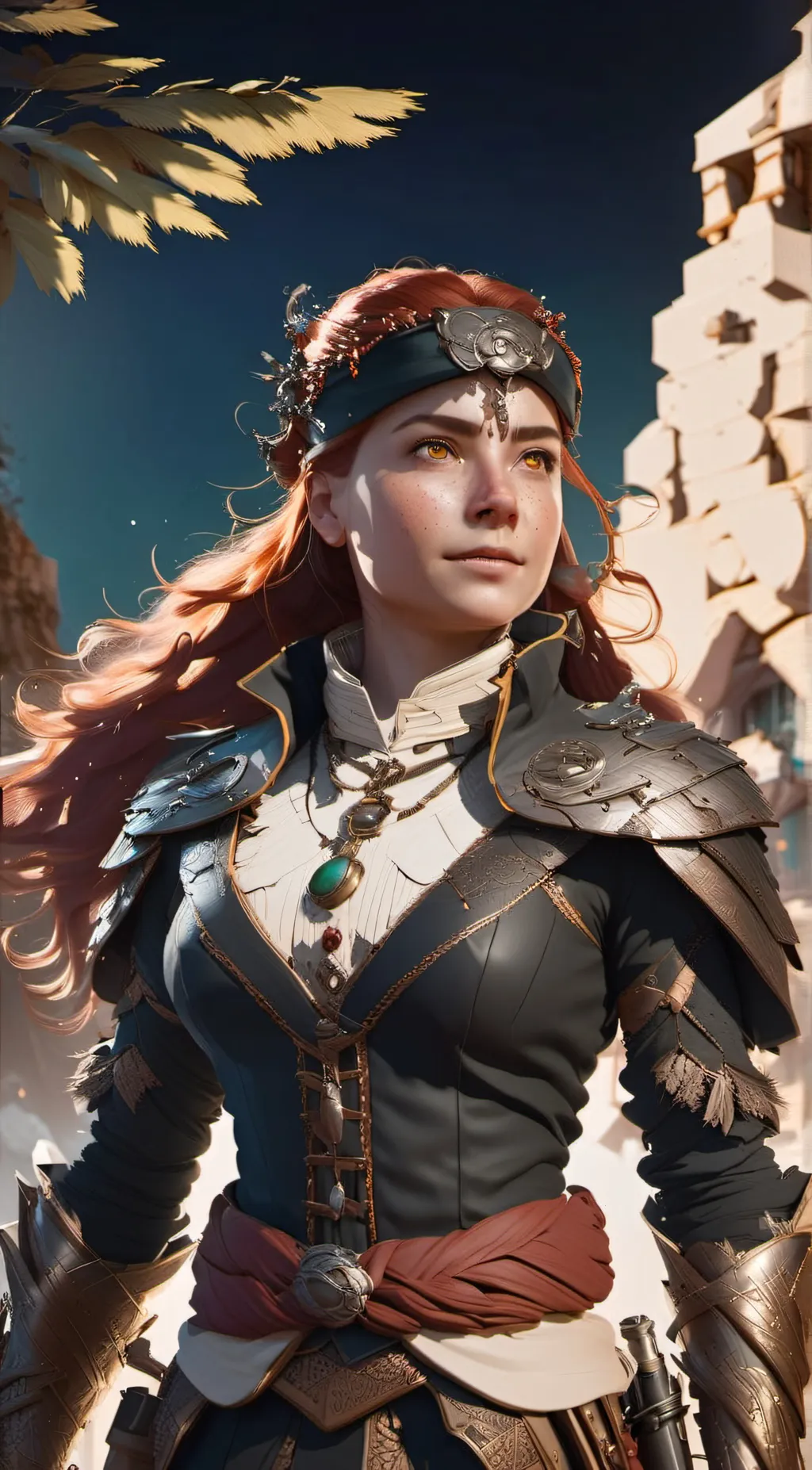 ai character: Aloy background