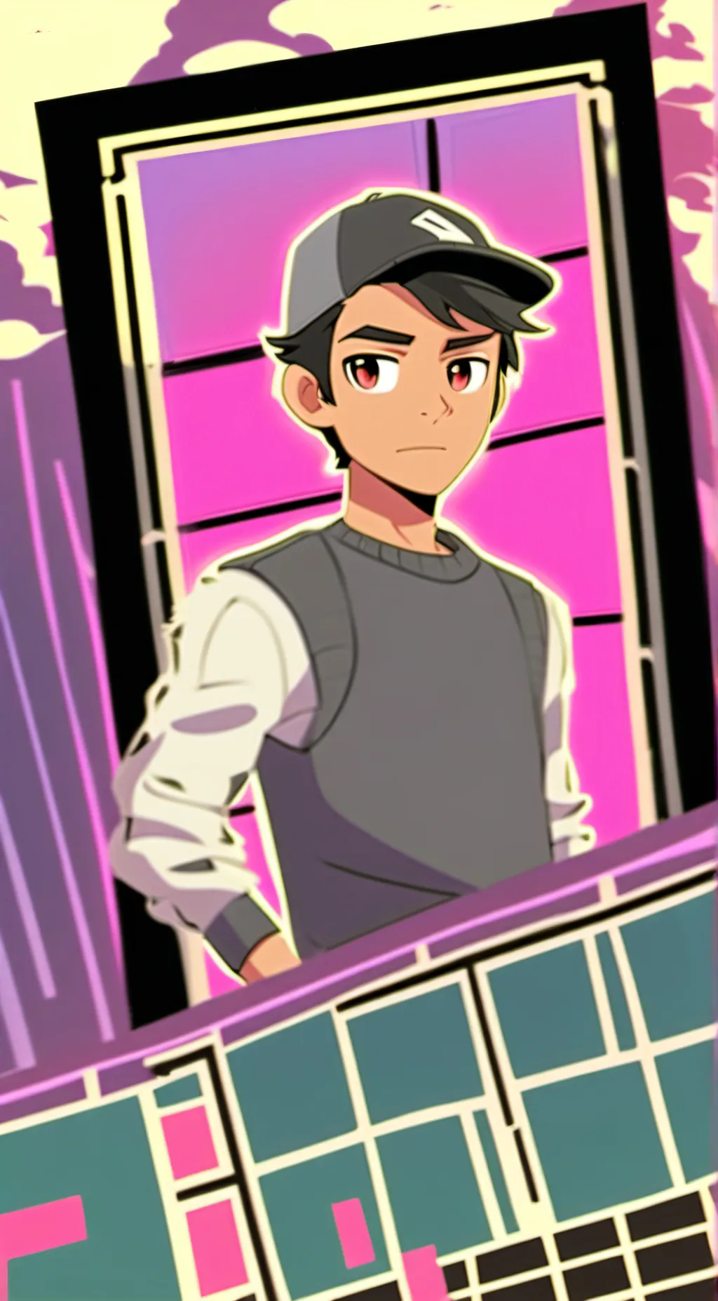 ai character: Jordan  background