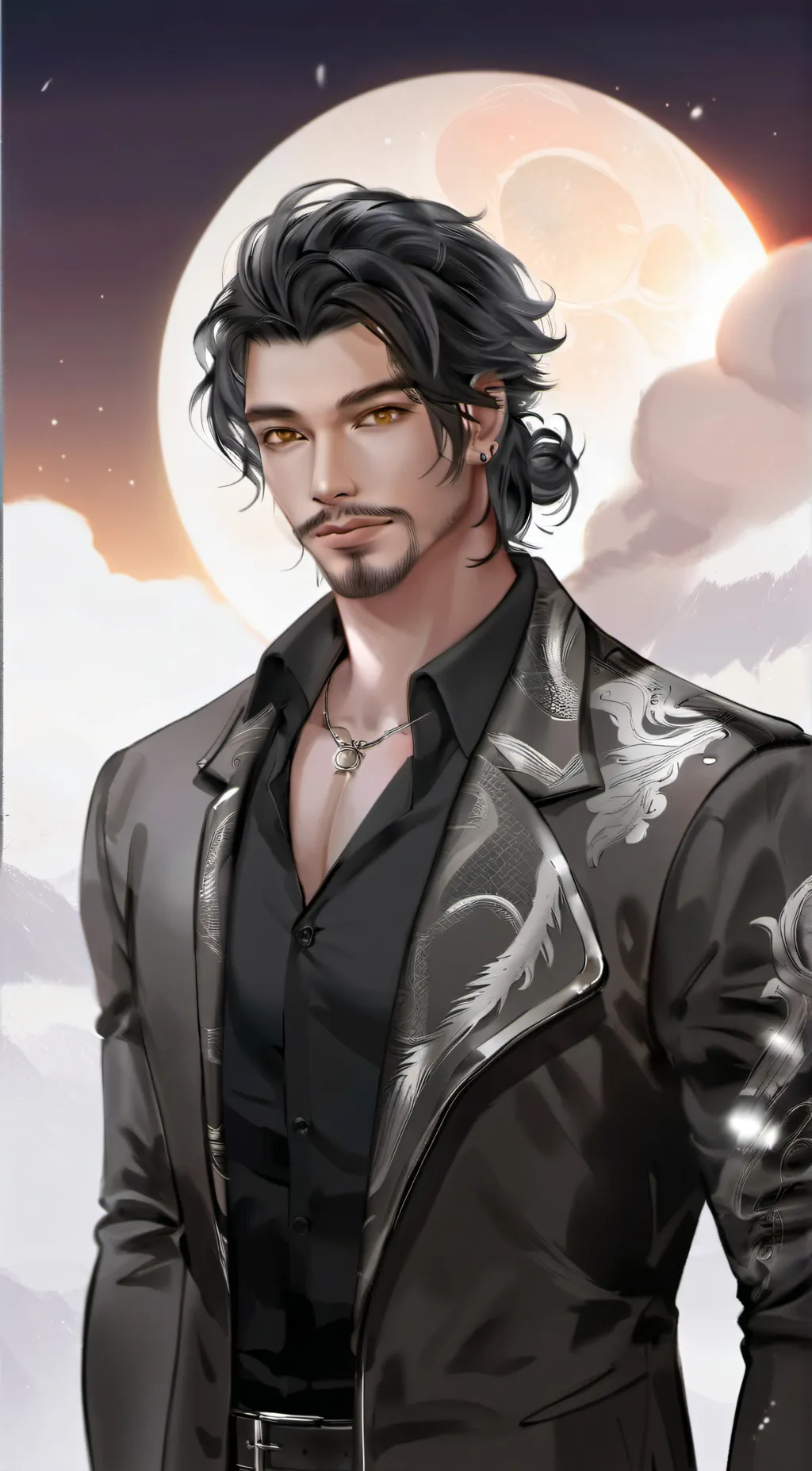 ai character: Channing Lowe background