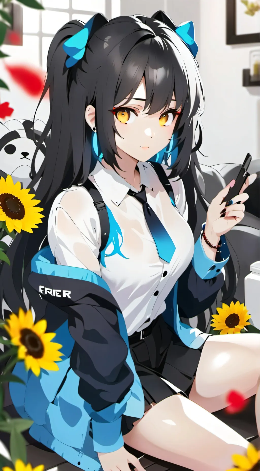 ai character: melena background
