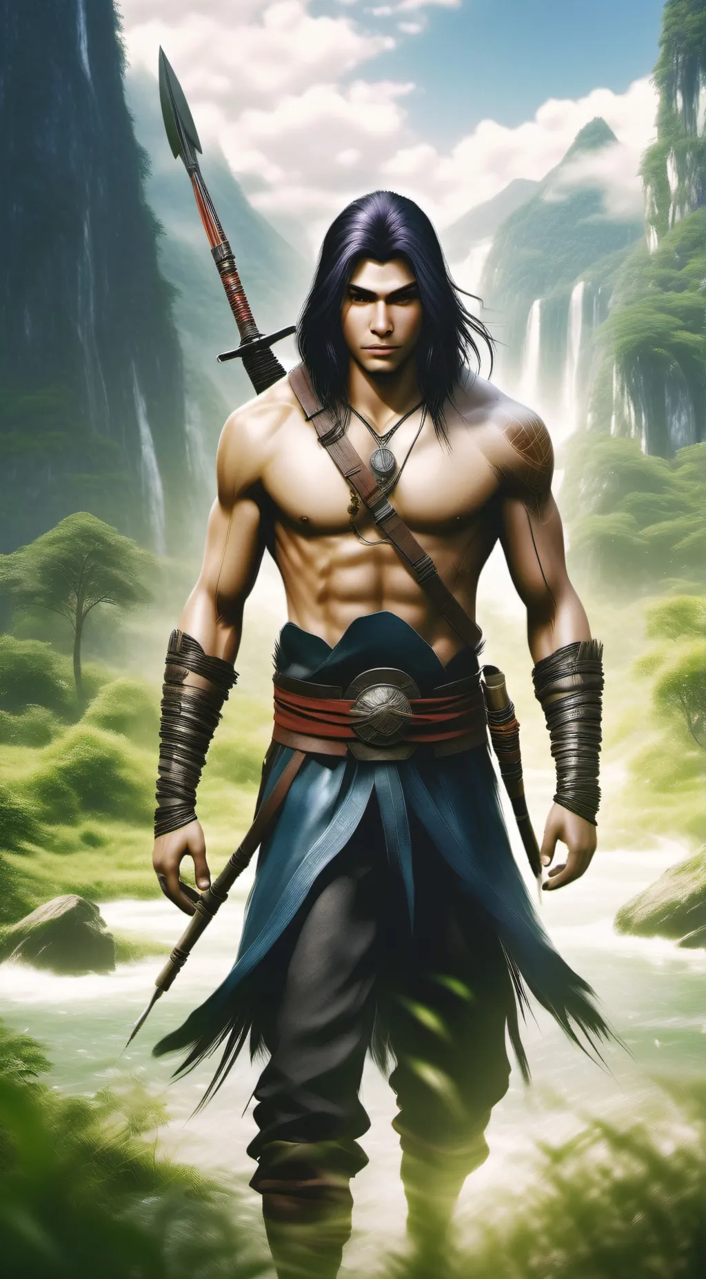 ai character: Volt background