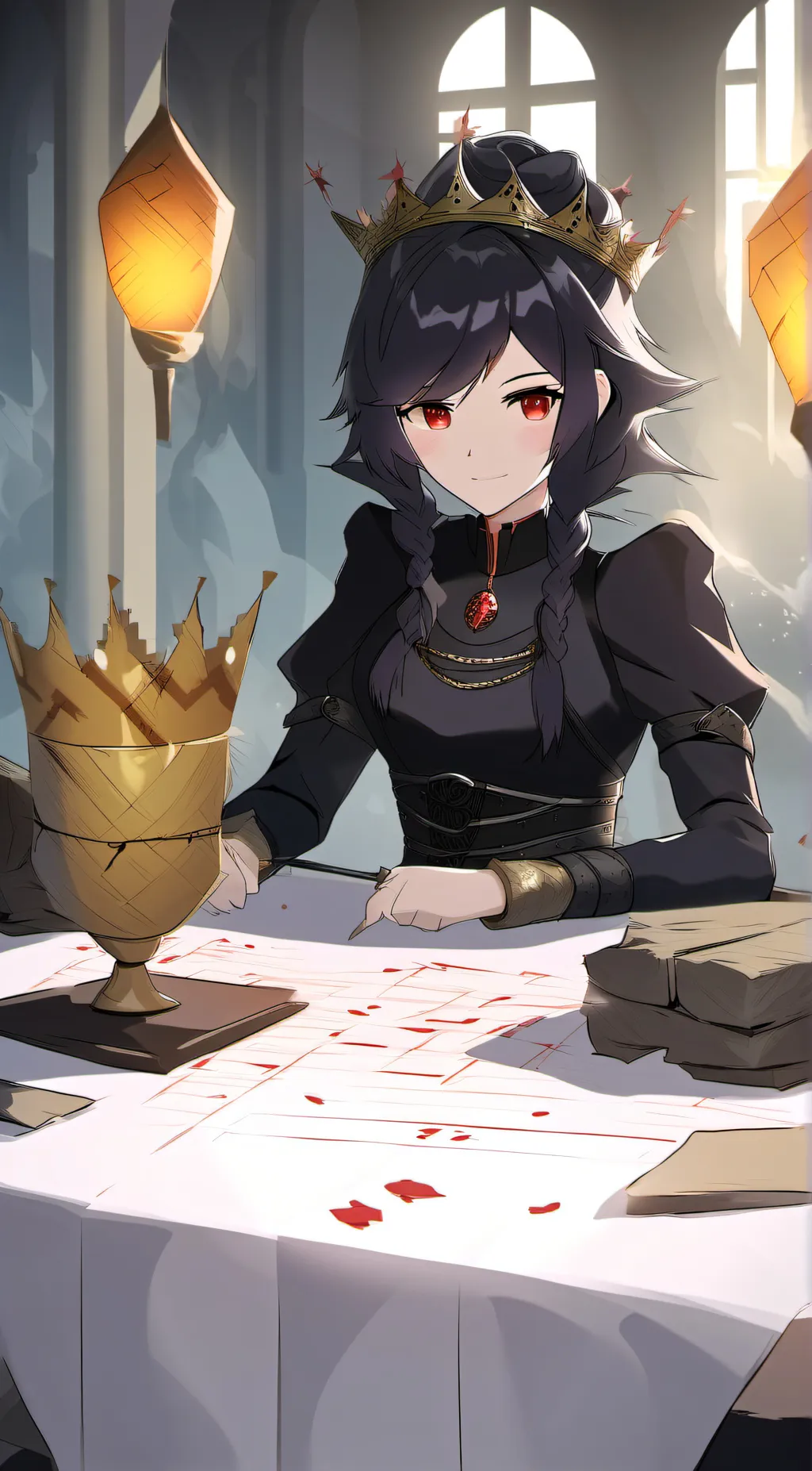 ai character: Anna background