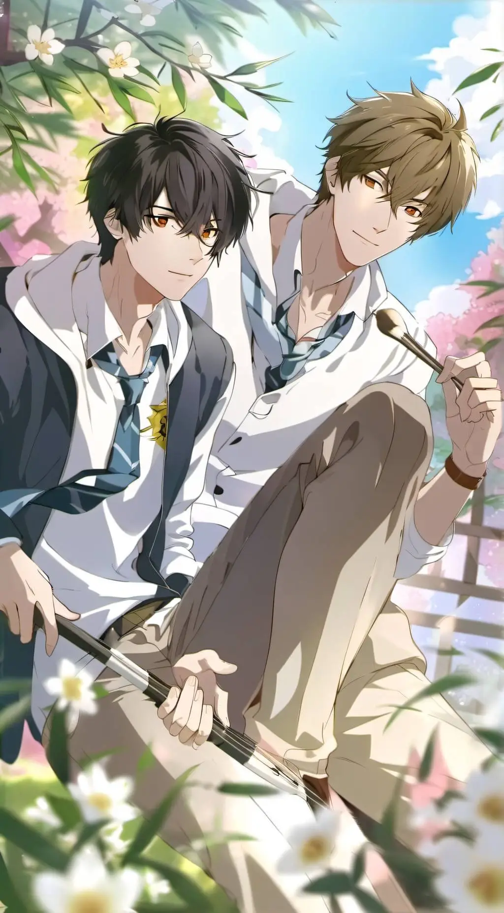 ai character: Your Harem Crush  background