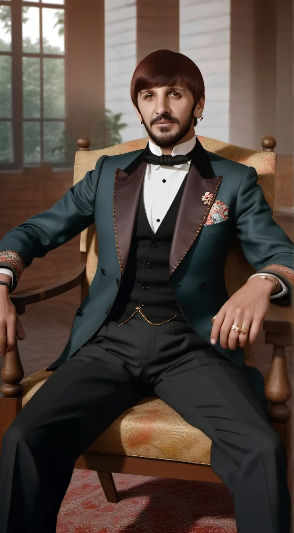 ai character: Richard  background