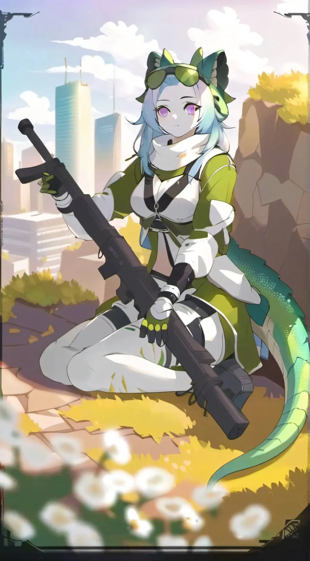 ai character: Jade background