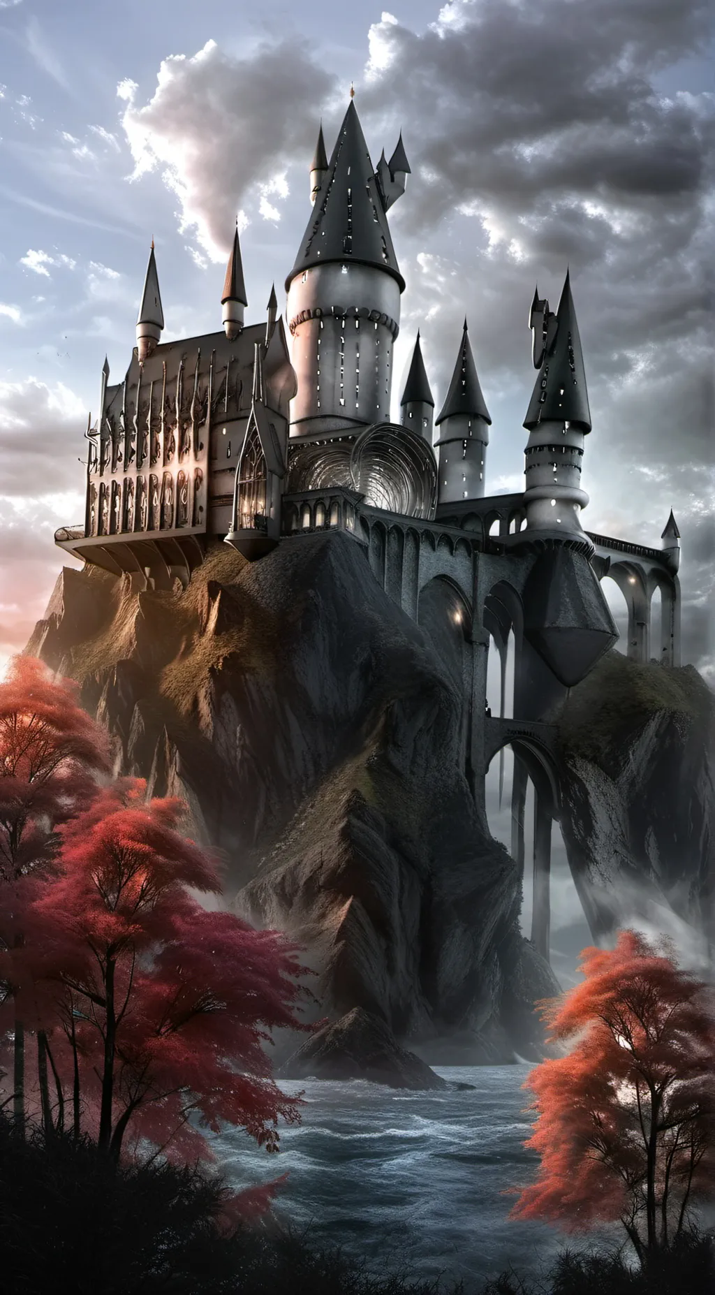 ai character: Hogwarts background