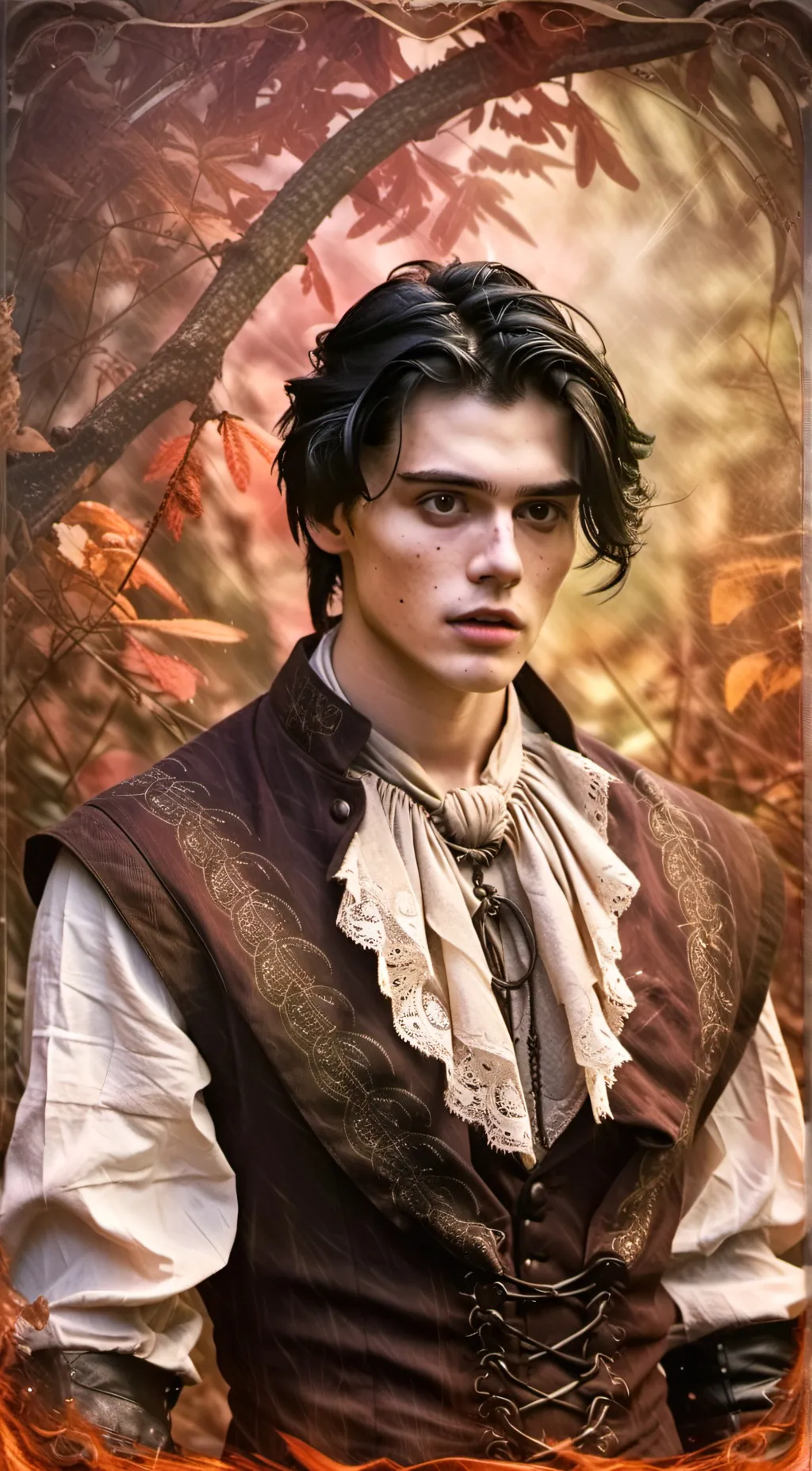 ai character: Arthur  background