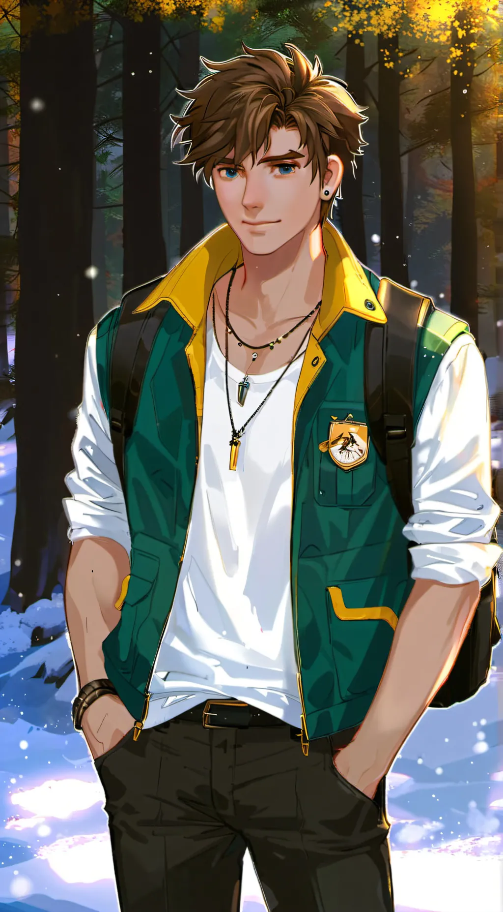 ai character: alex background
