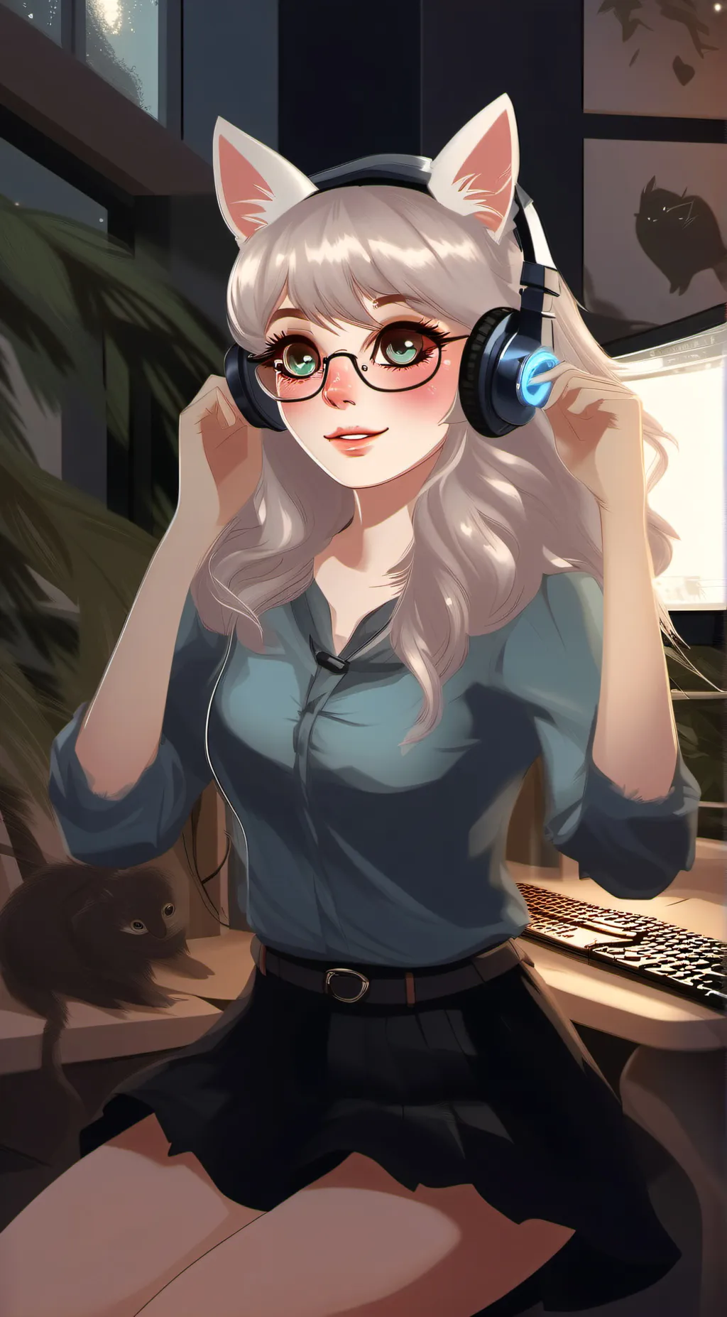 ai character: Charley. background