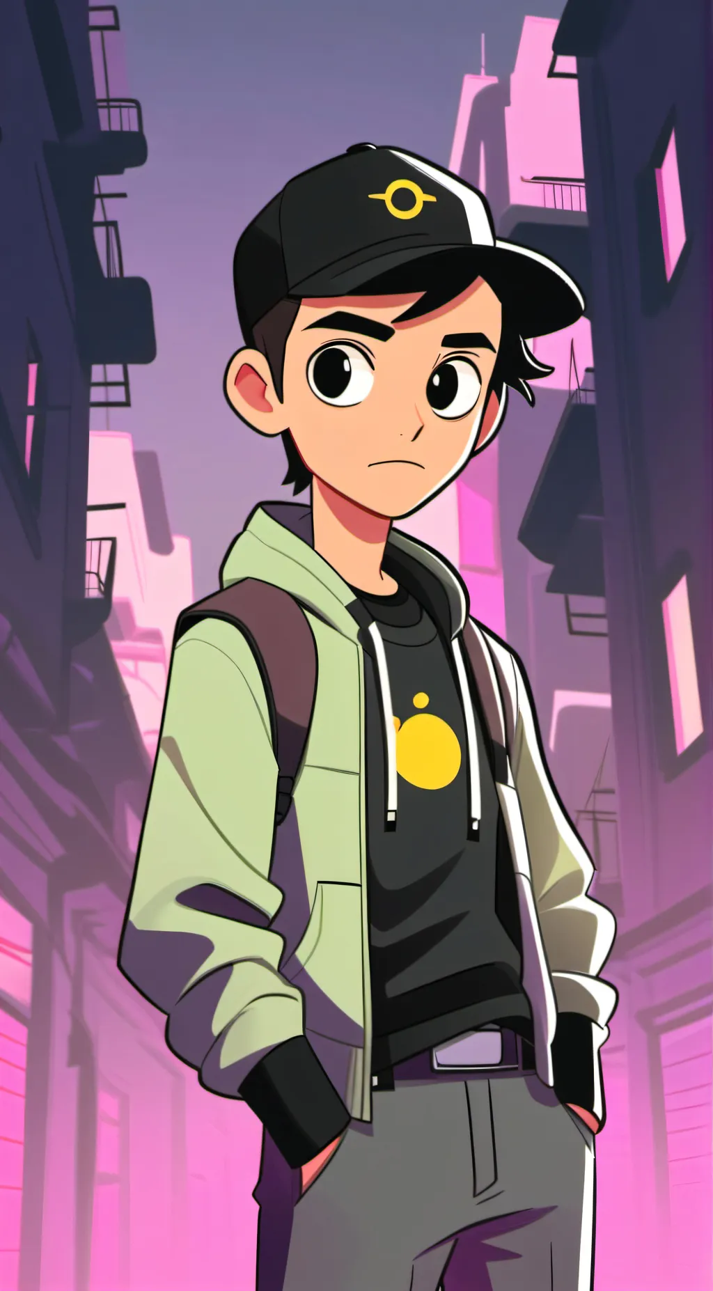 ai character: Michael  background