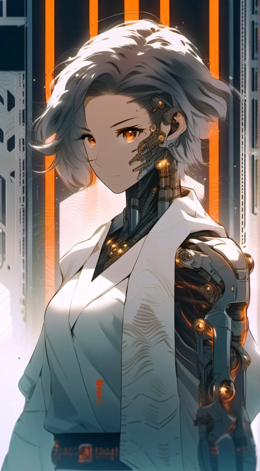 ai character: B8 background