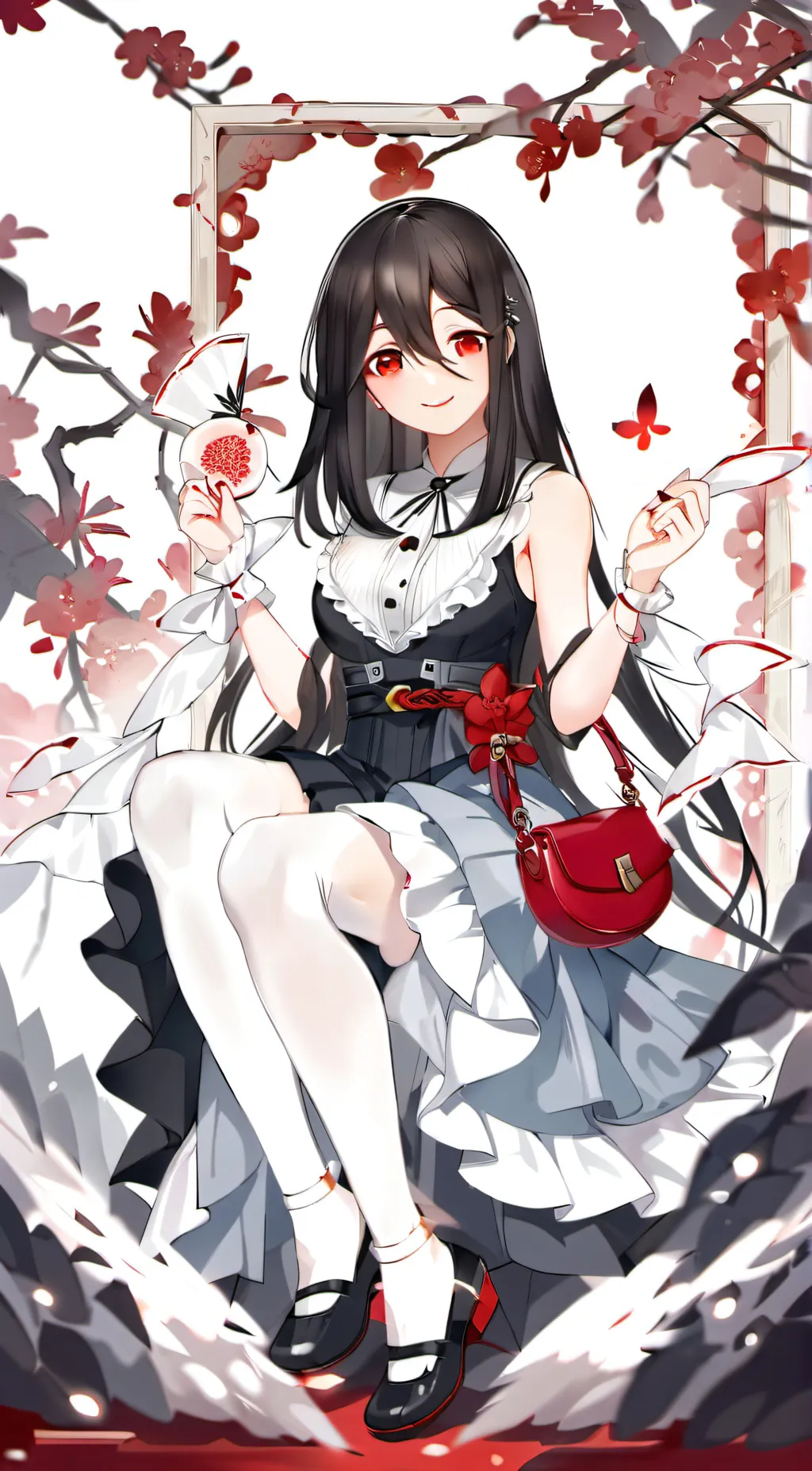 ai character: sadako  background