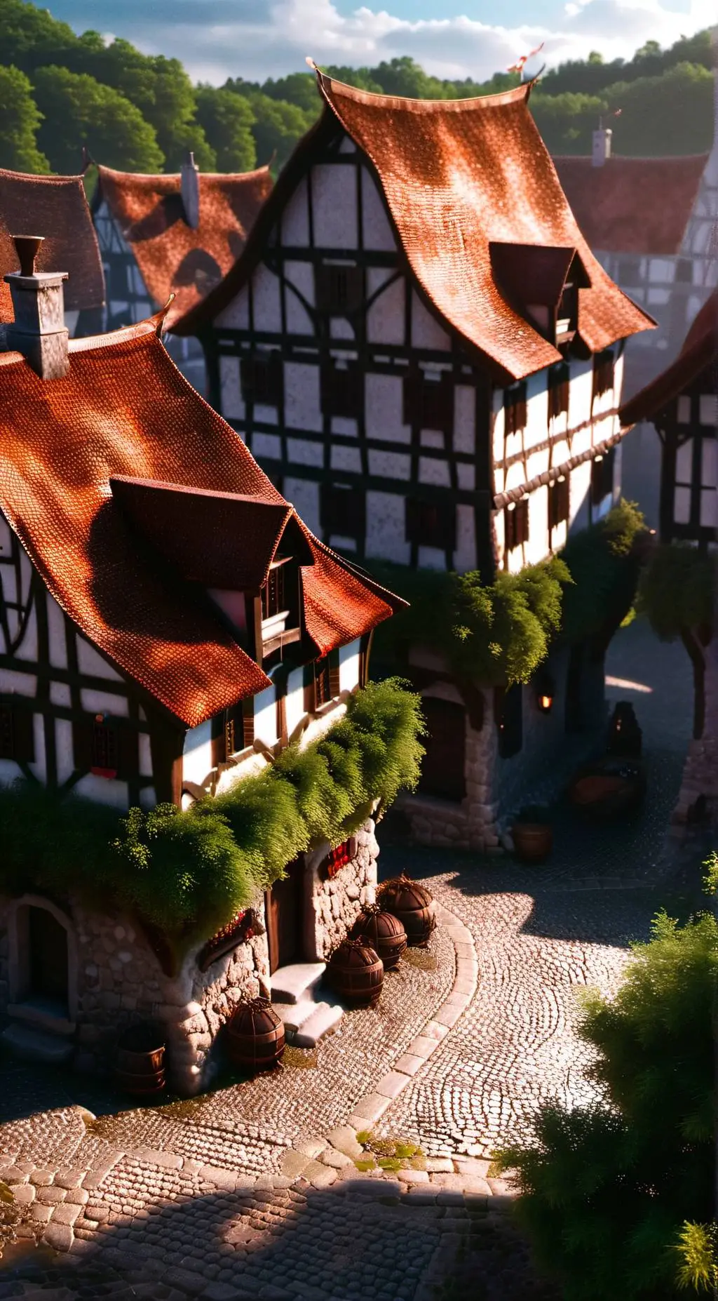 ai character: Fantasy RPG background