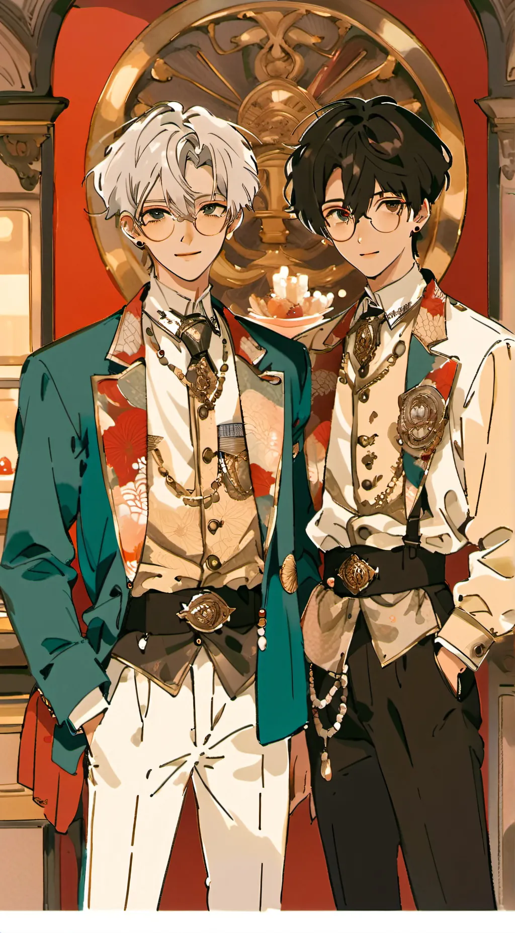 ai character: harper an jasper  background