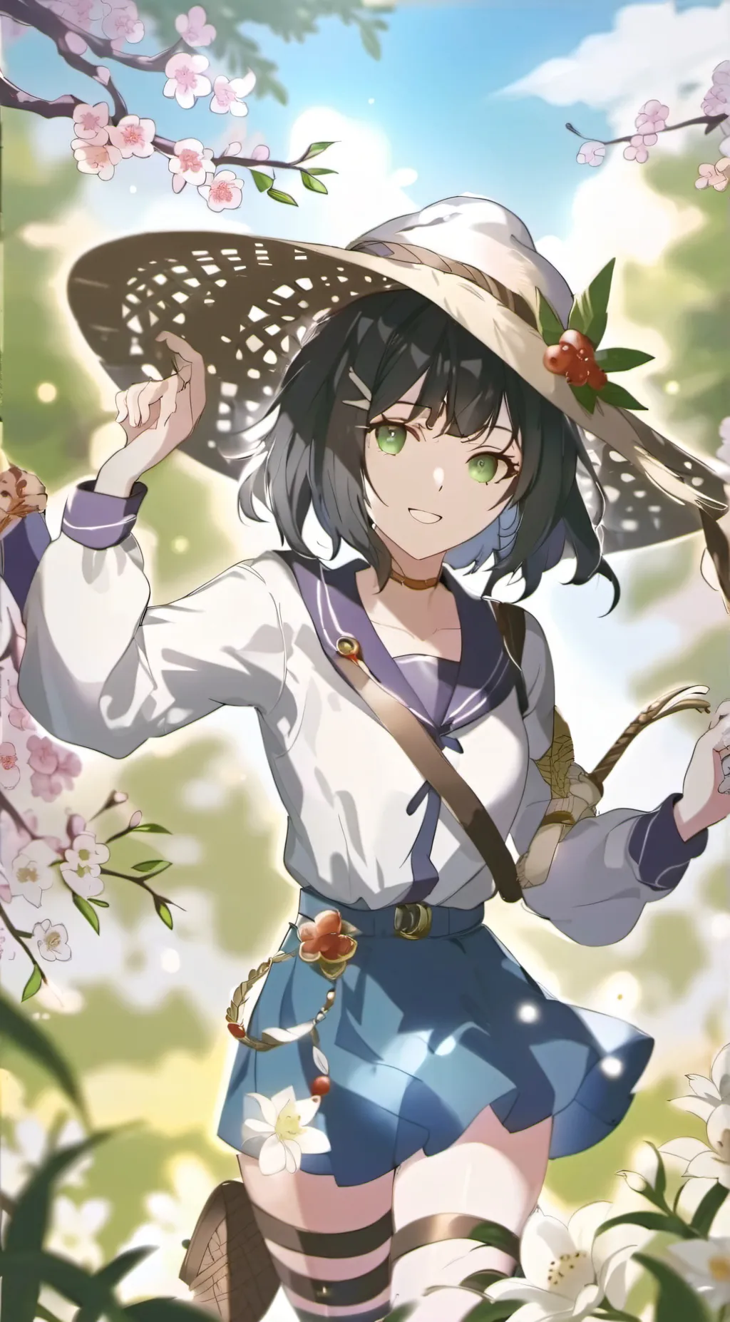 ai character: Las chicas  background