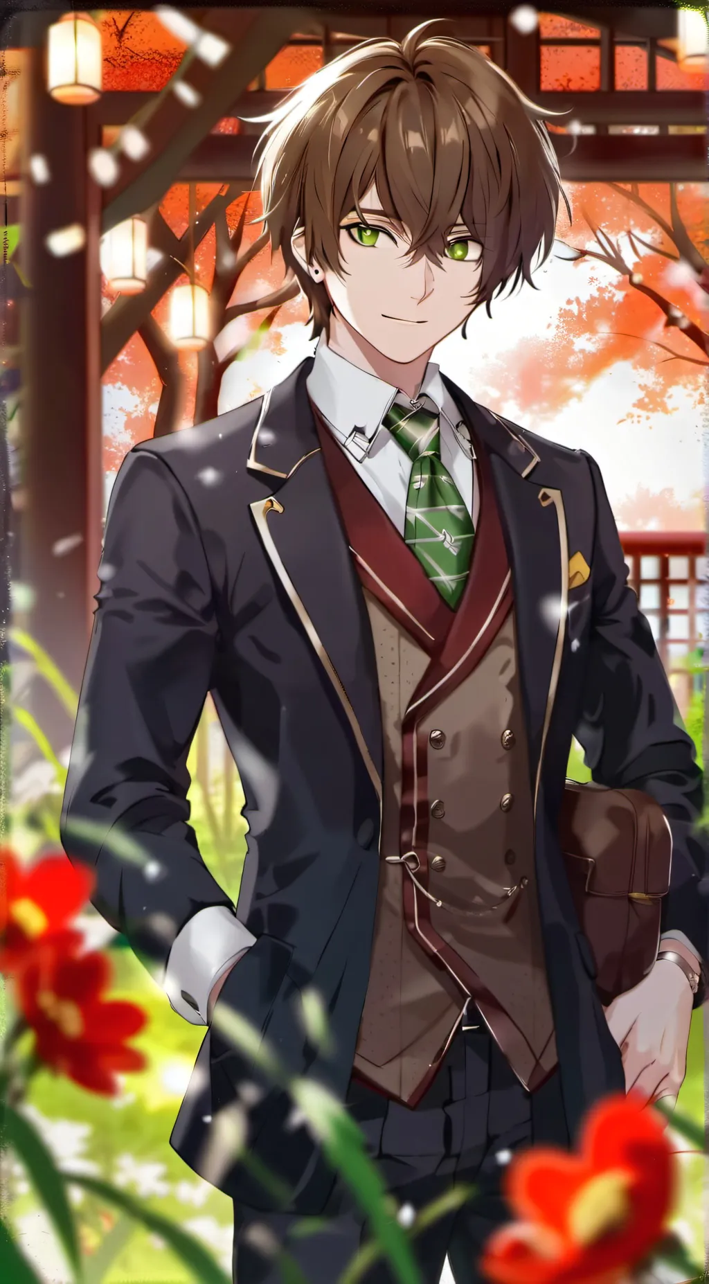 ai character: kenji tsumuji background