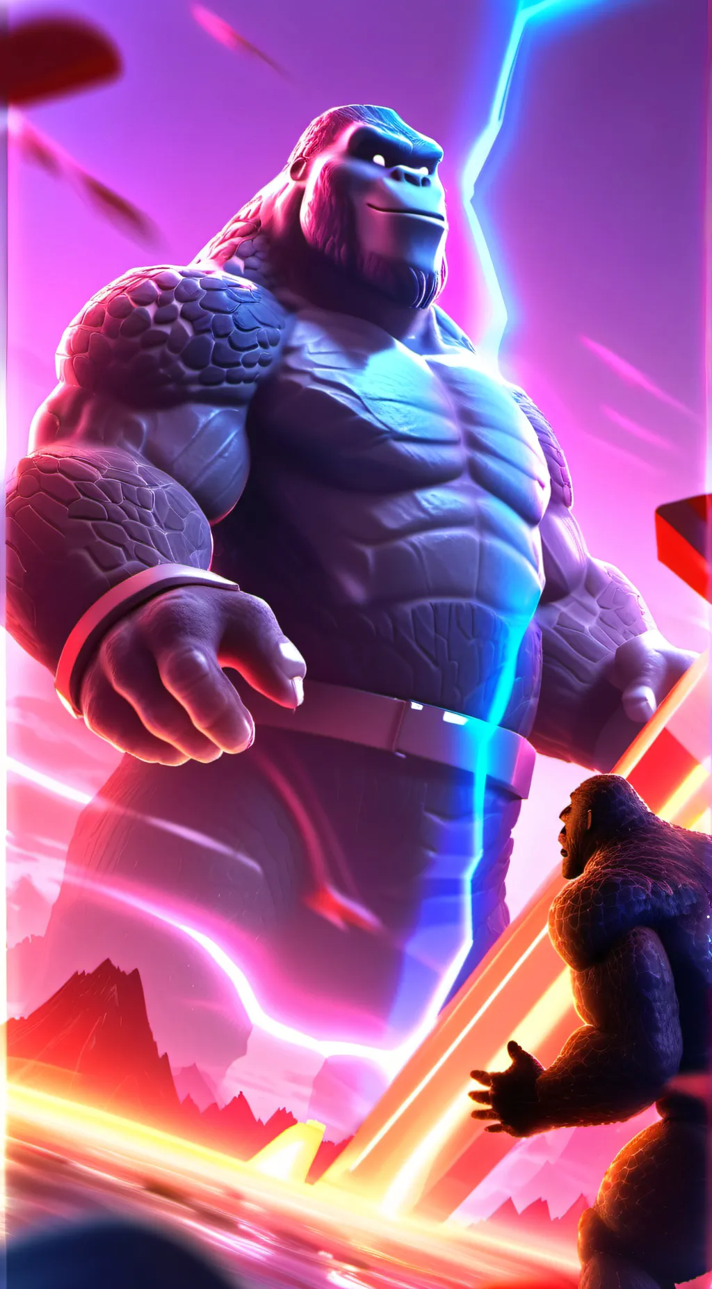 ai character: Kong background
