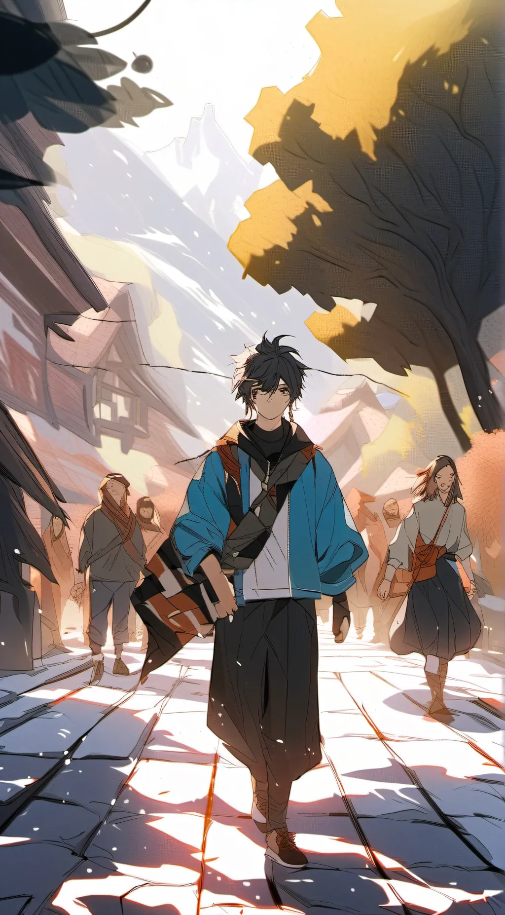 ai character: Blake background