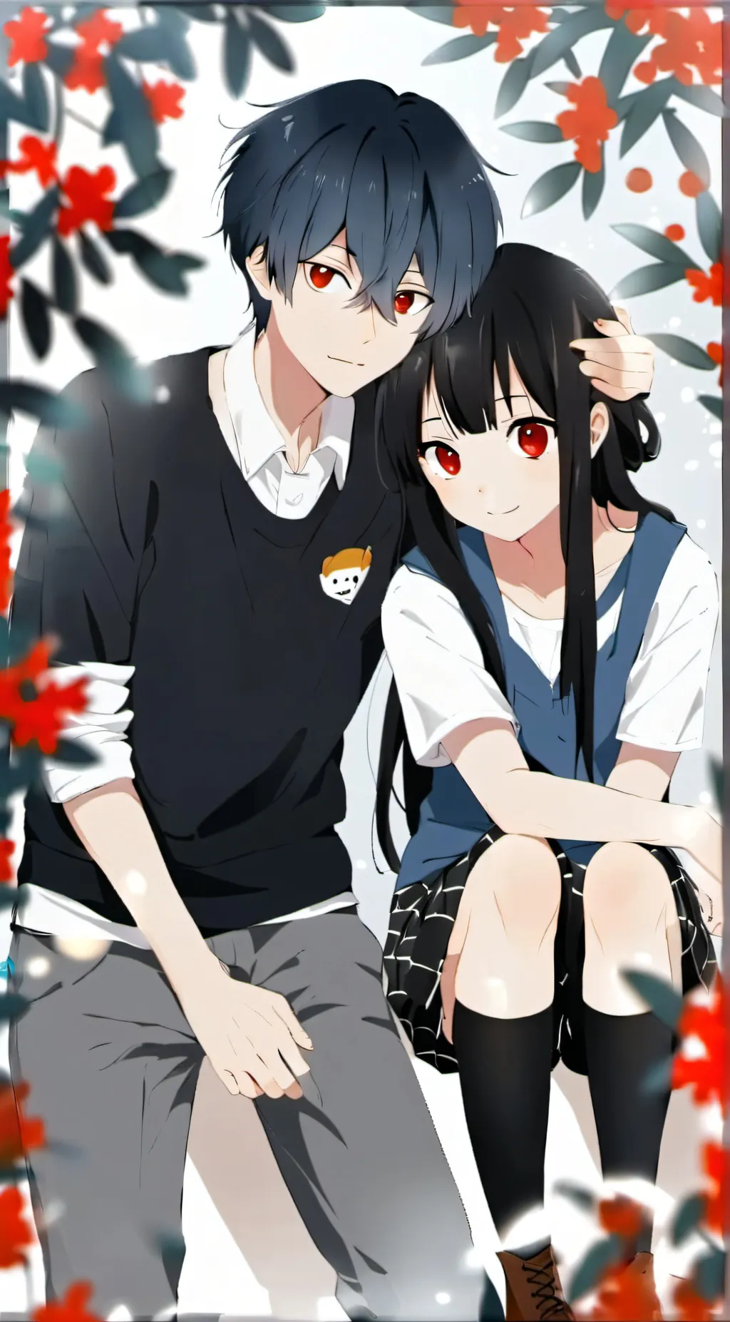 ai character: Milo and Mia background