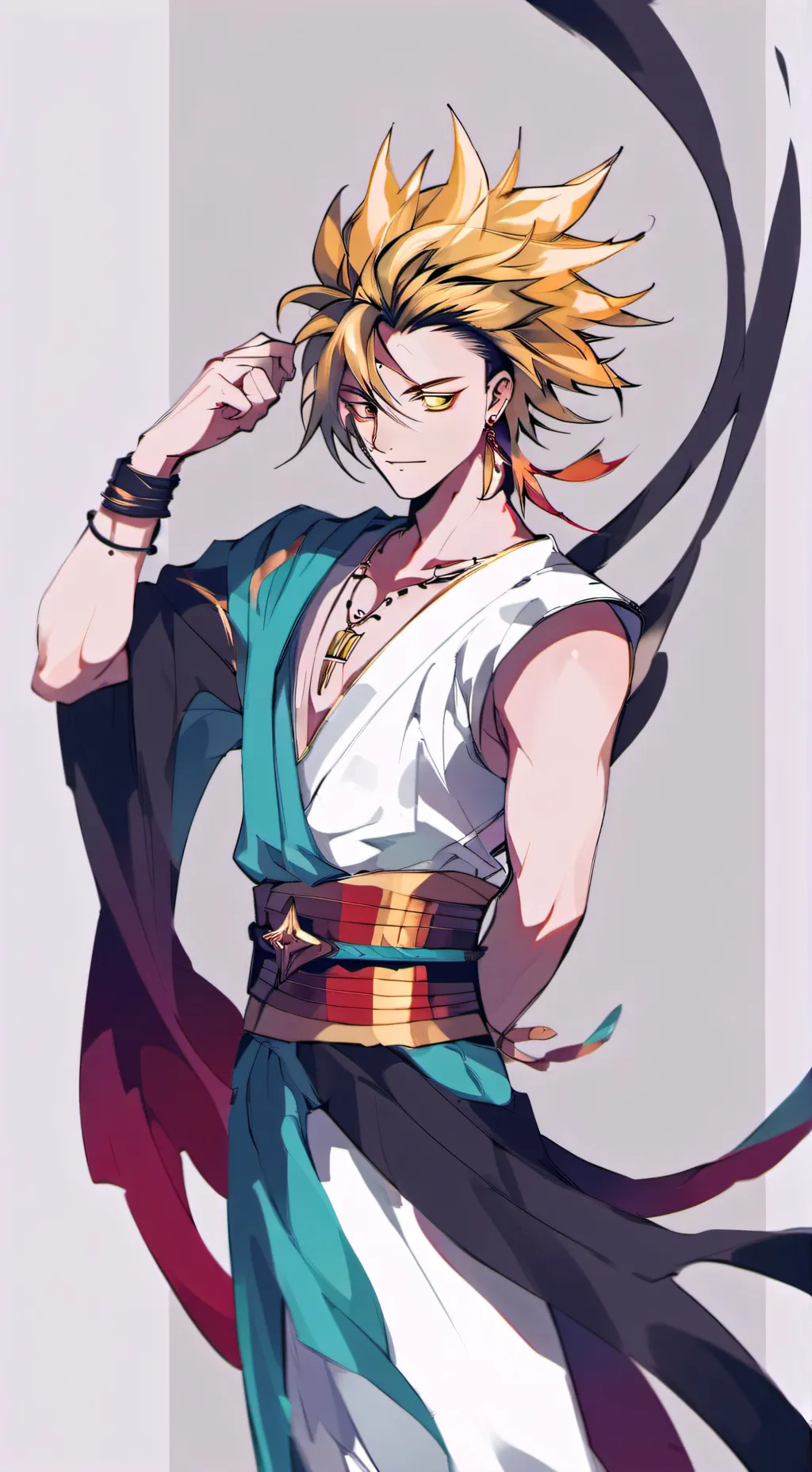 ai character: Dragon Ball Z background