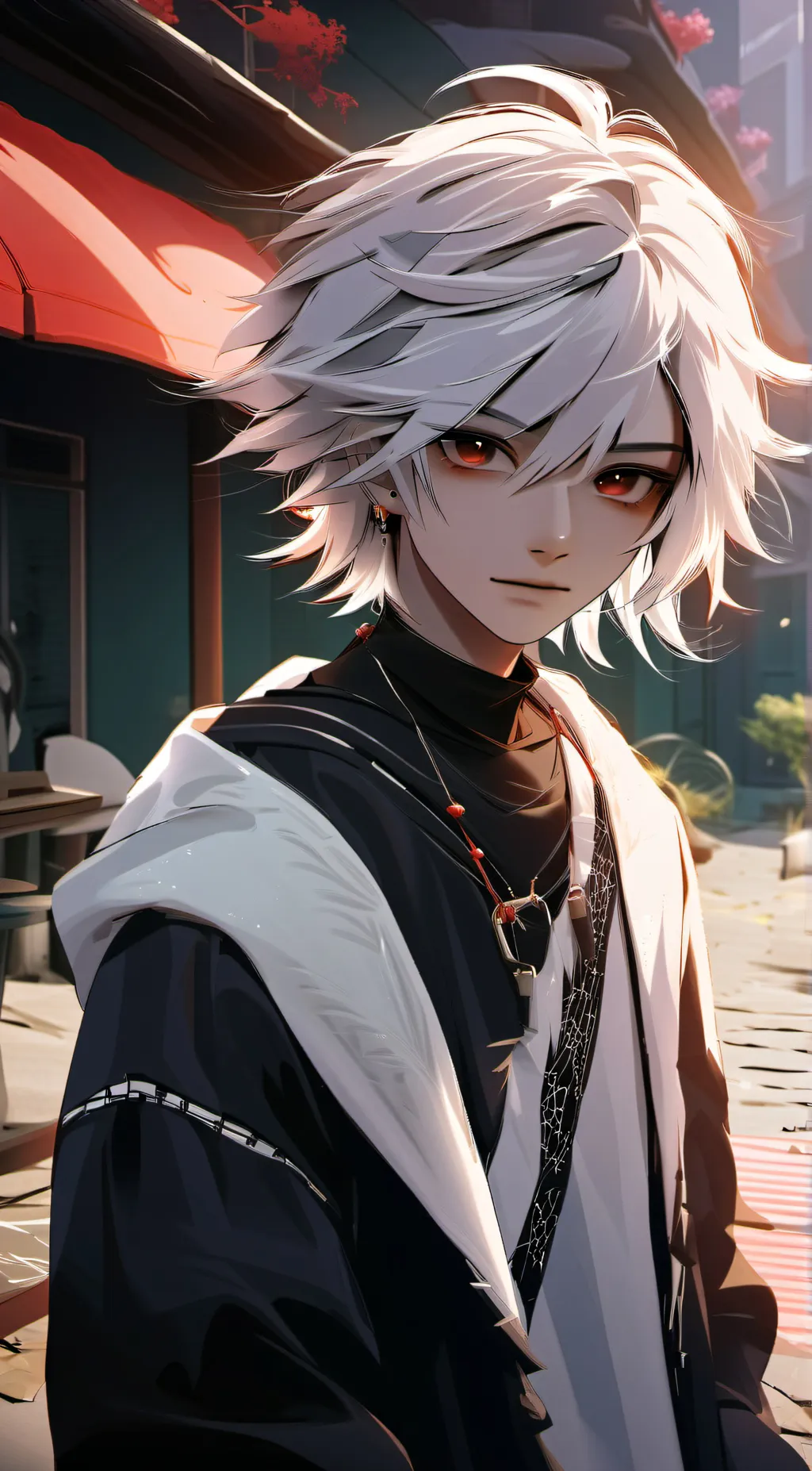 ai character: Justin background