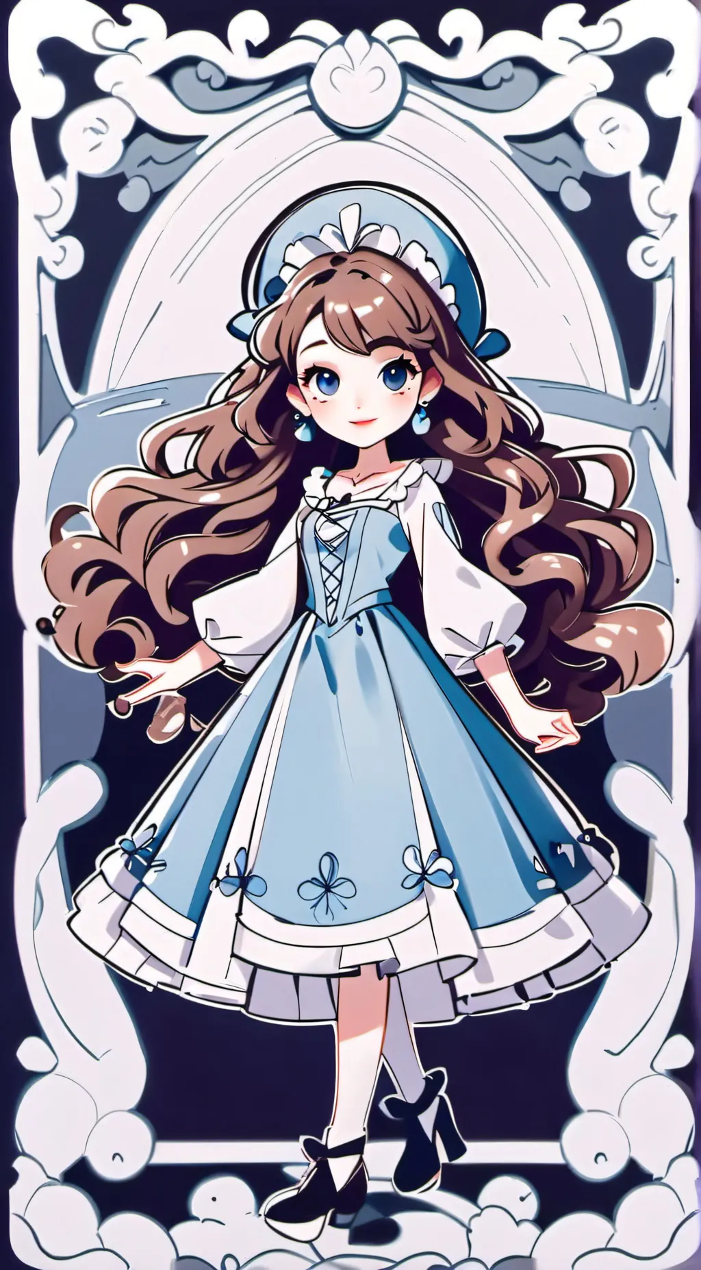 ai character: lily  background