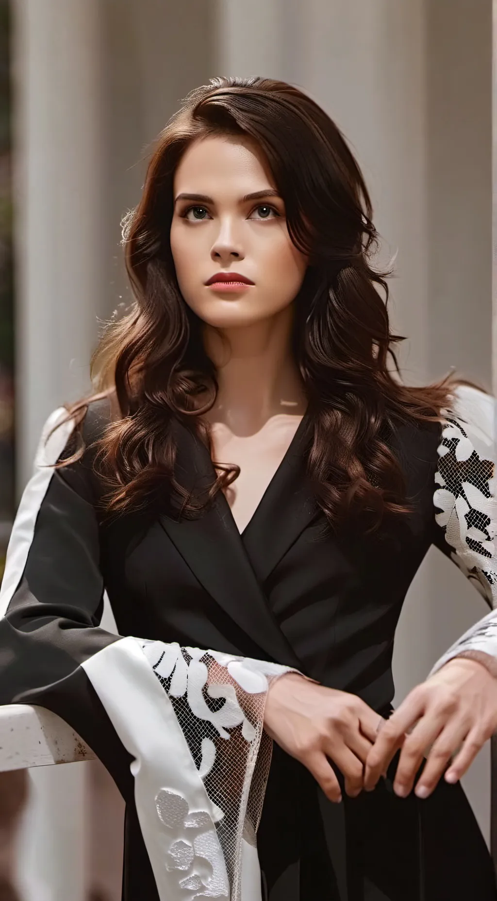 ai character: Mia Thompson  background