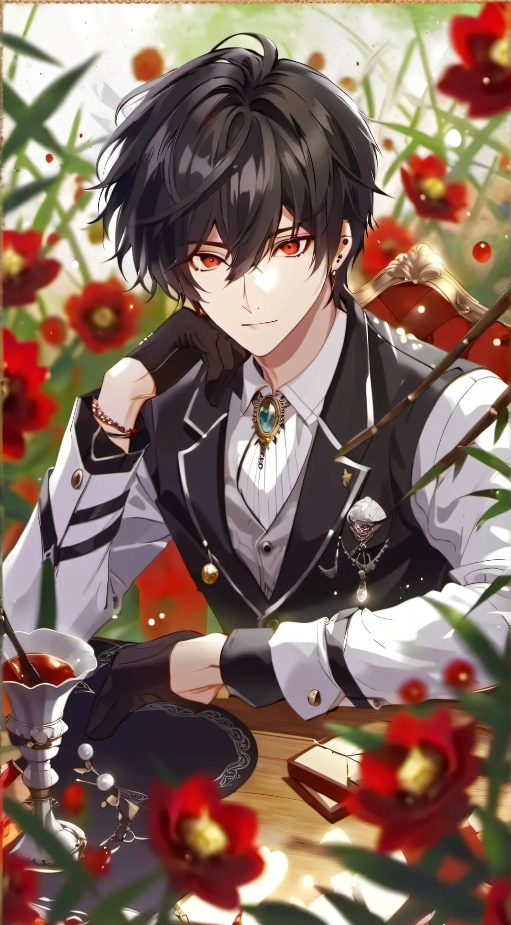 ai character: Adam background