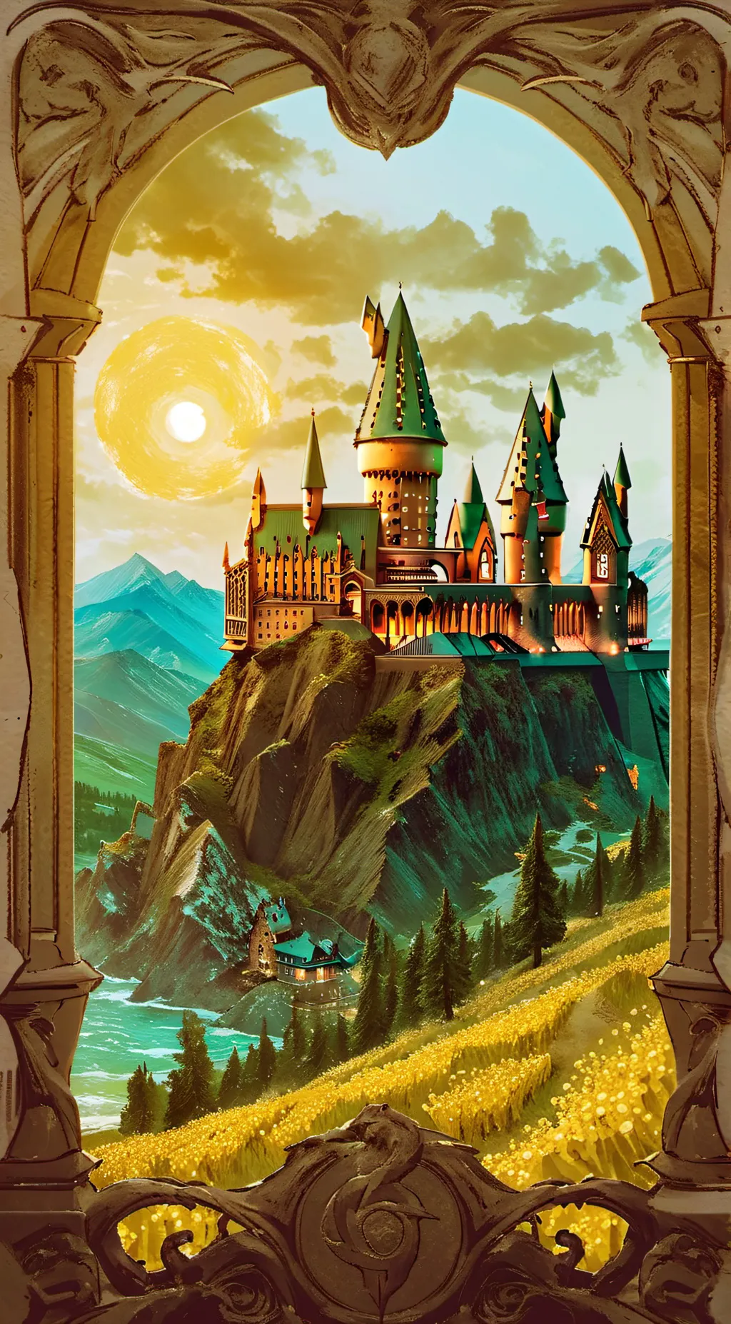 ai character: Slytherin Boys background
