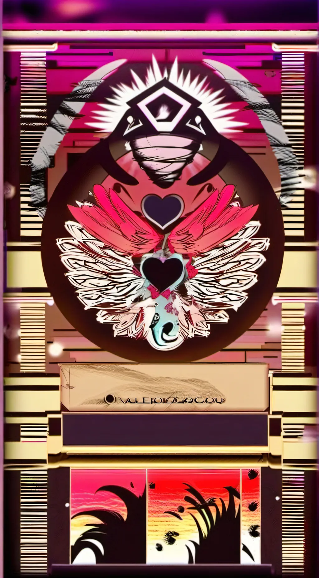 ai character: Angel dust  background