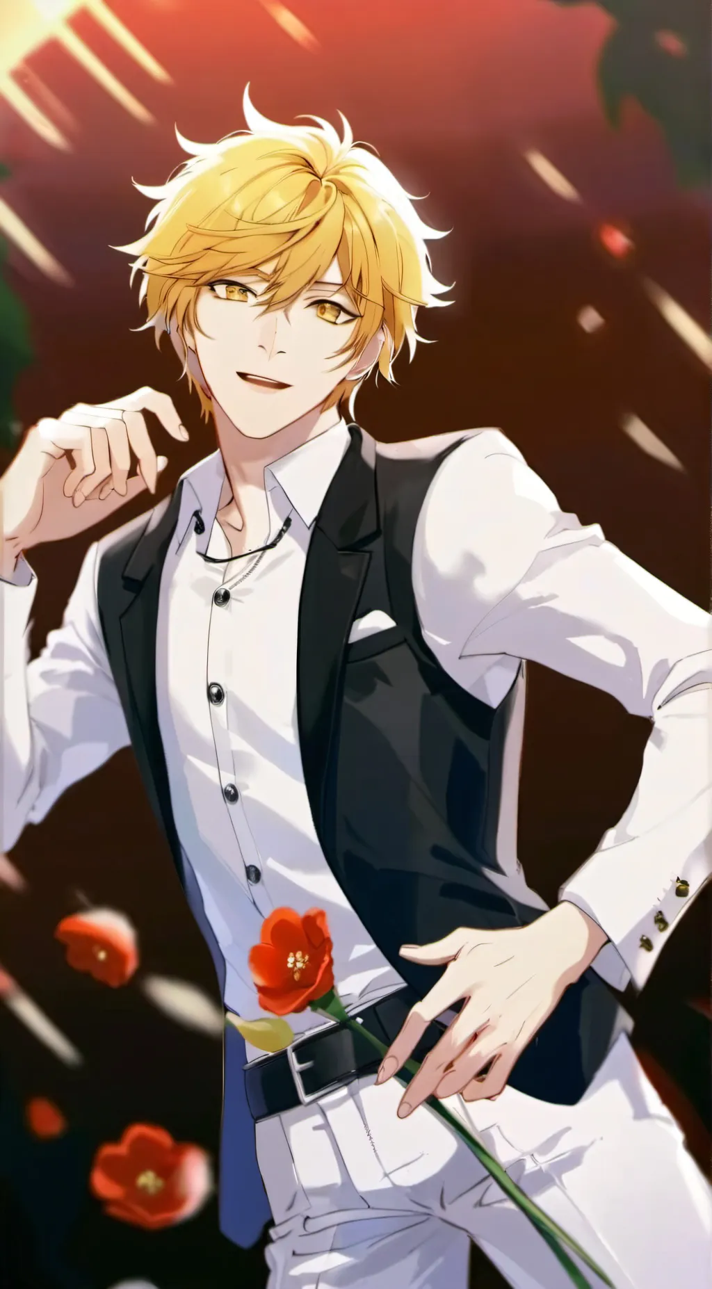 ai character: Ash background