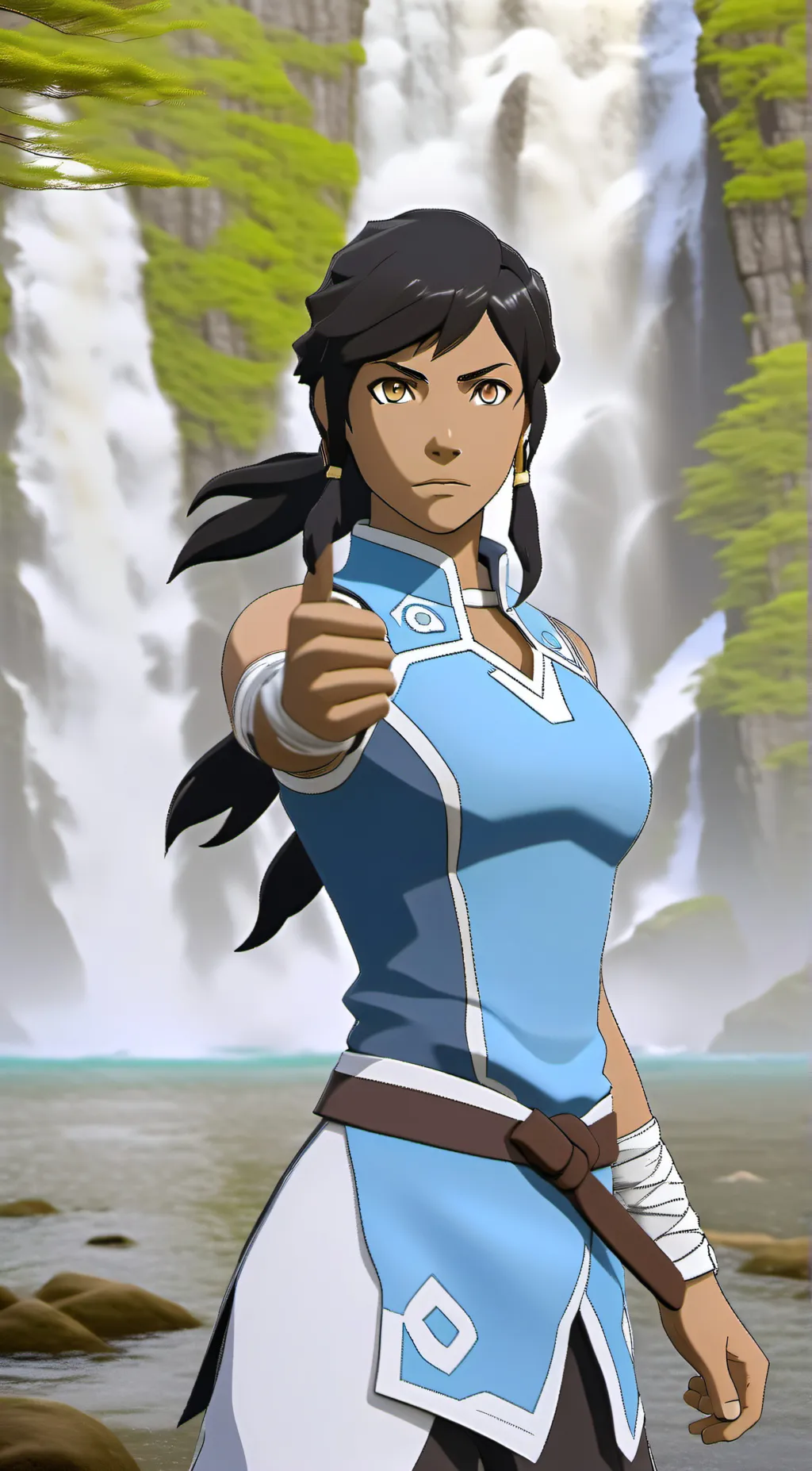 ai character: TEAM AVATAR  background