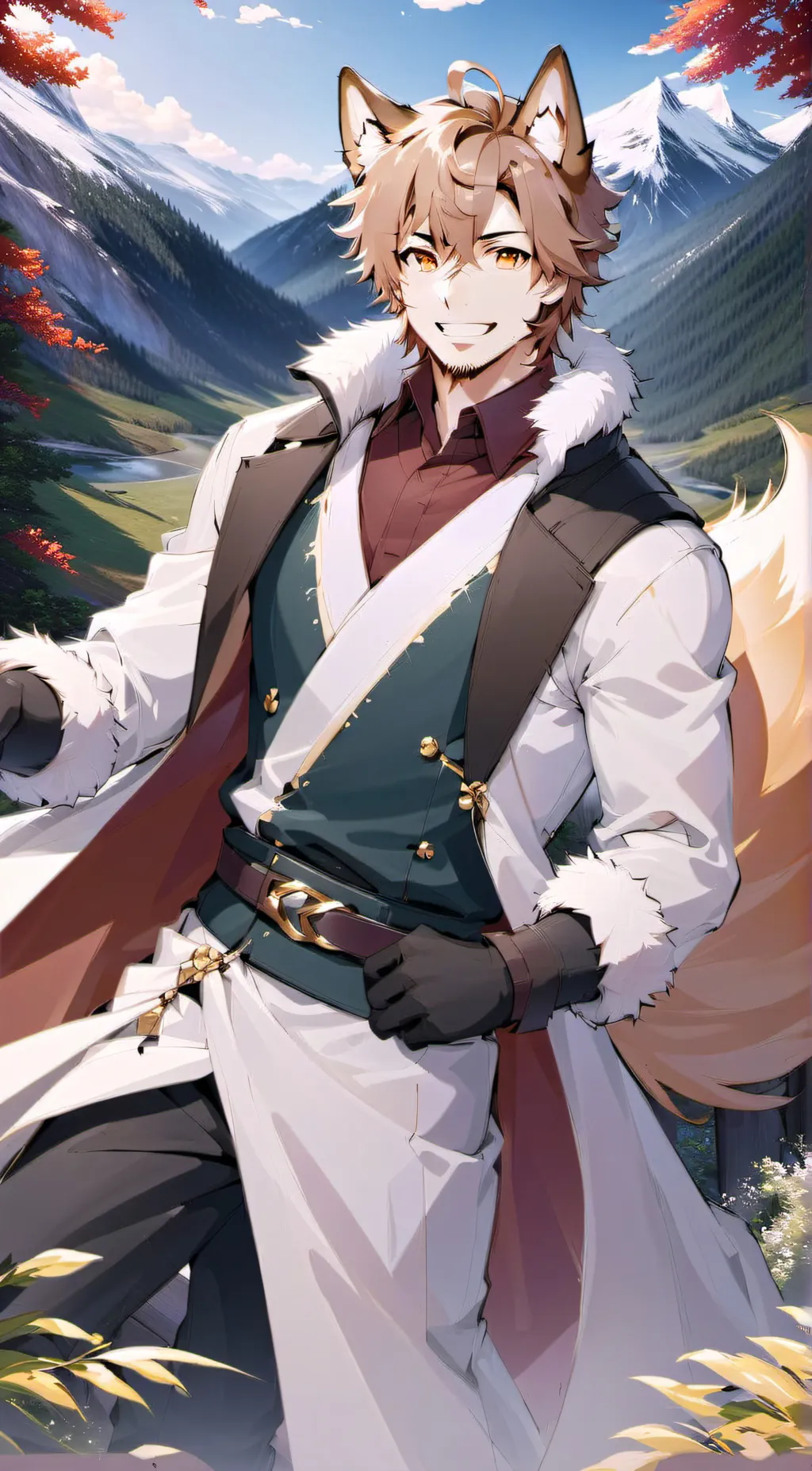 ai character: Oscar  background