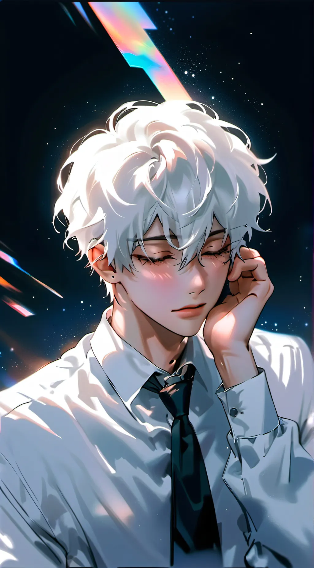 ai character: Blake  background