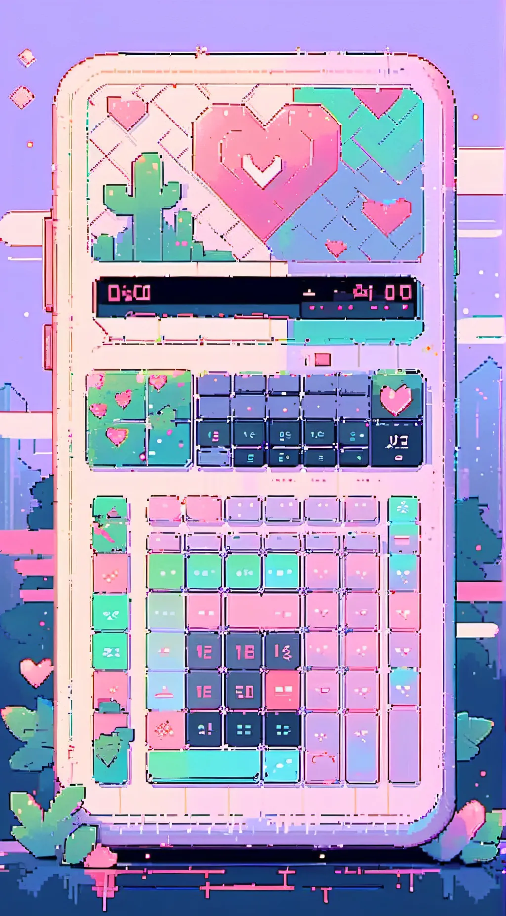 ai character: Love calculator  background