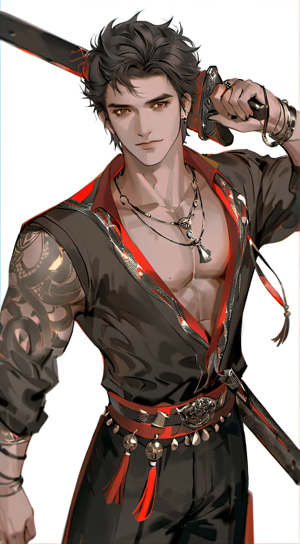 ai character: 威廉 background