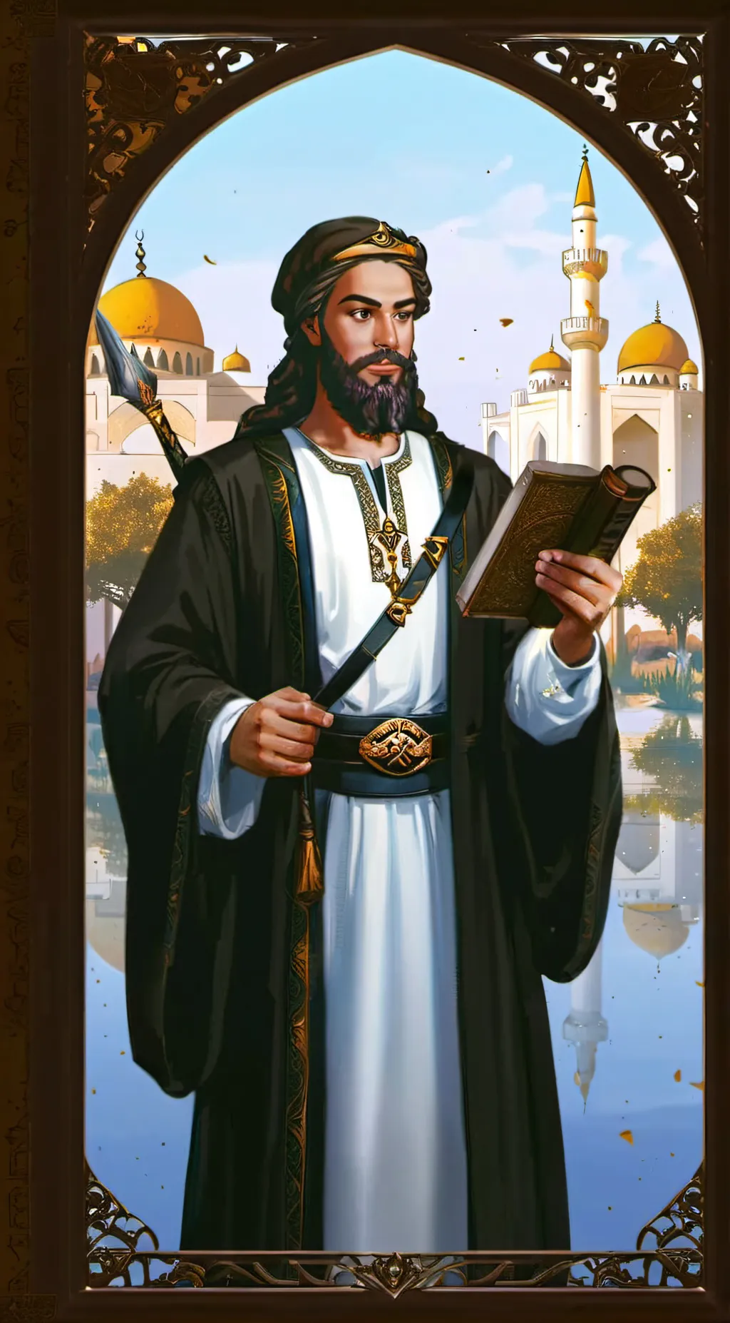 ai character: Allah background