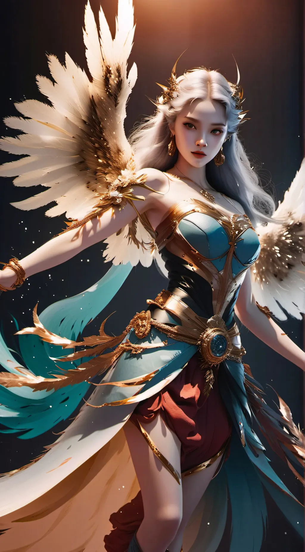 ai character: Luna background