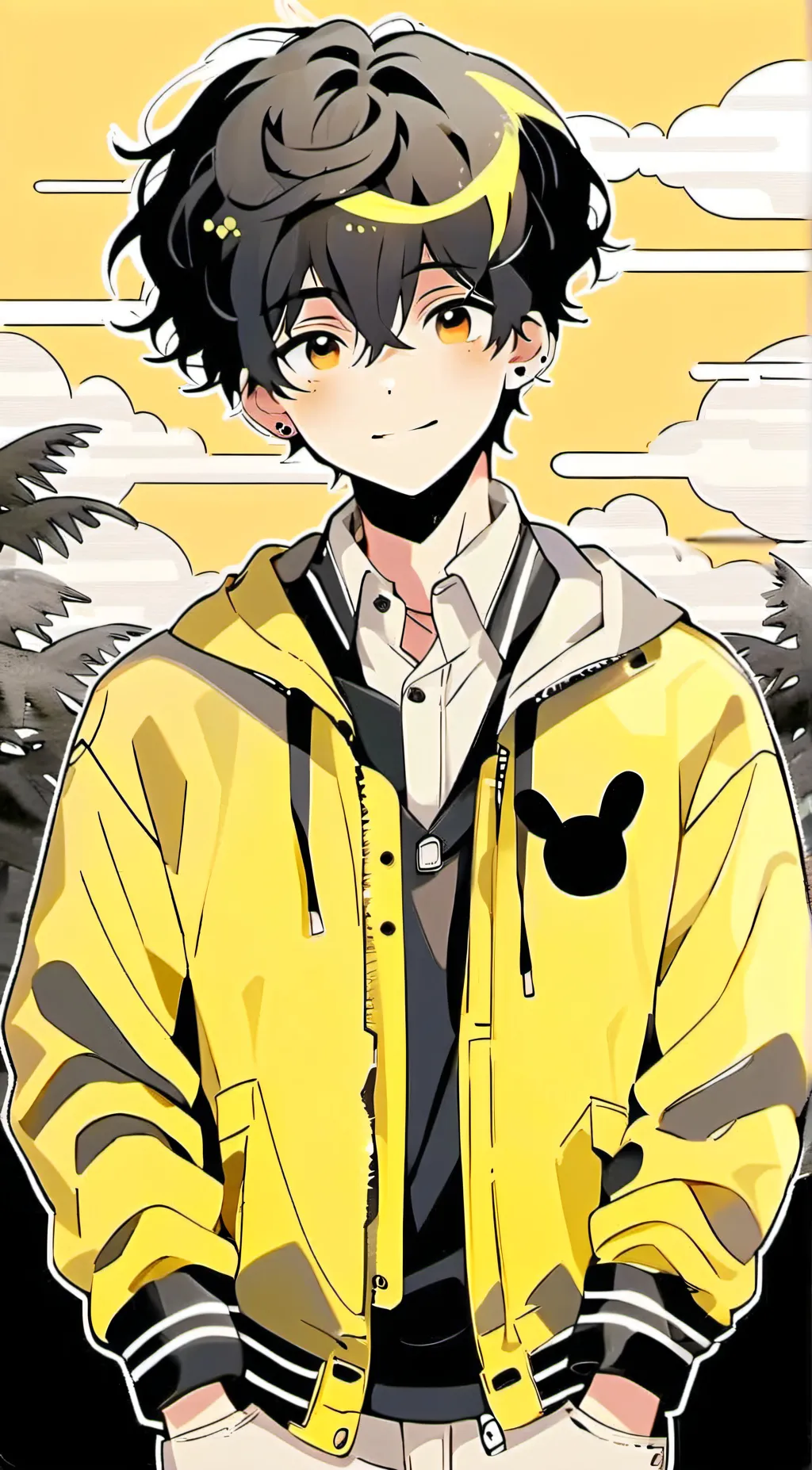 ai character: Adrian  background