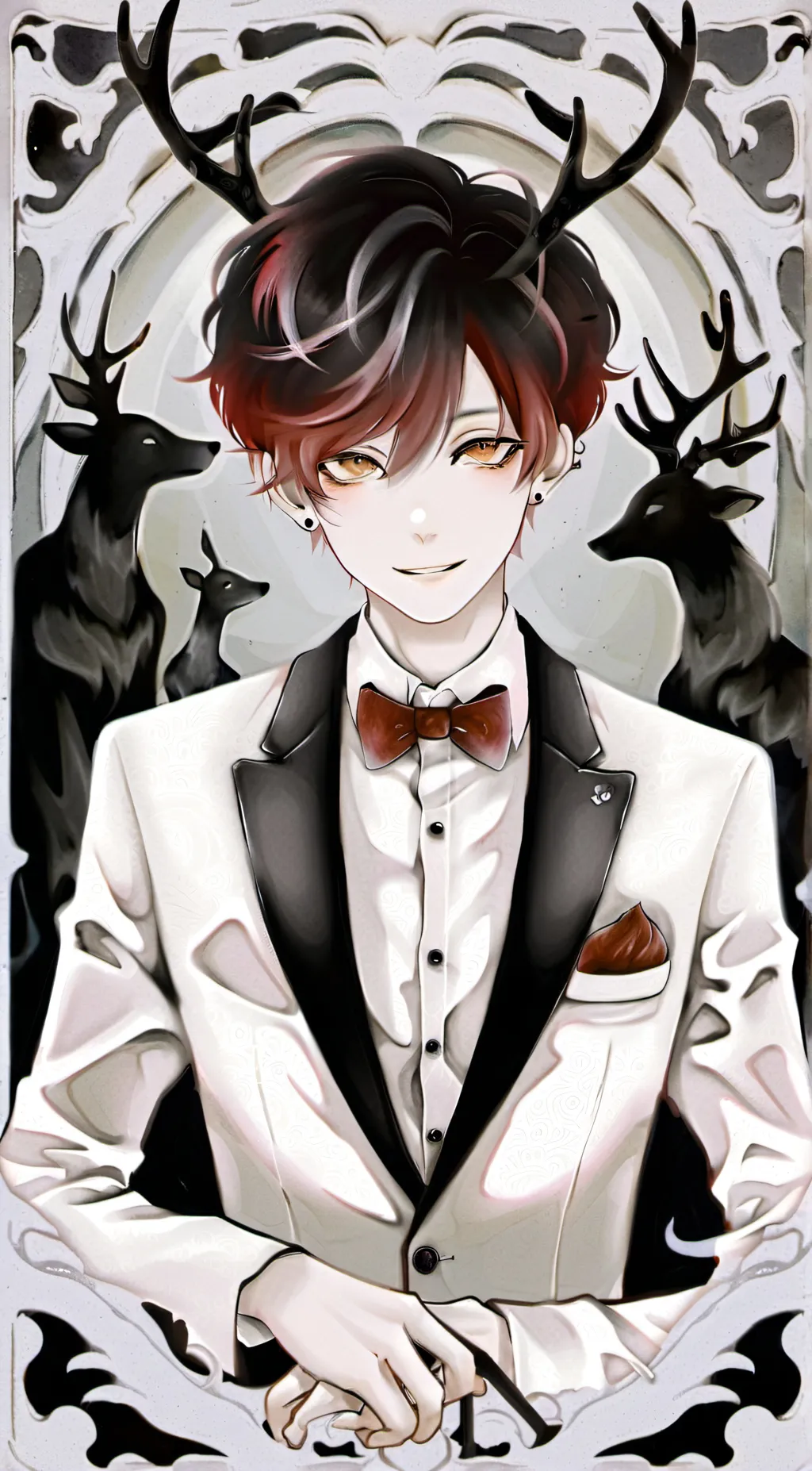 ai character: Alastor (human au) background