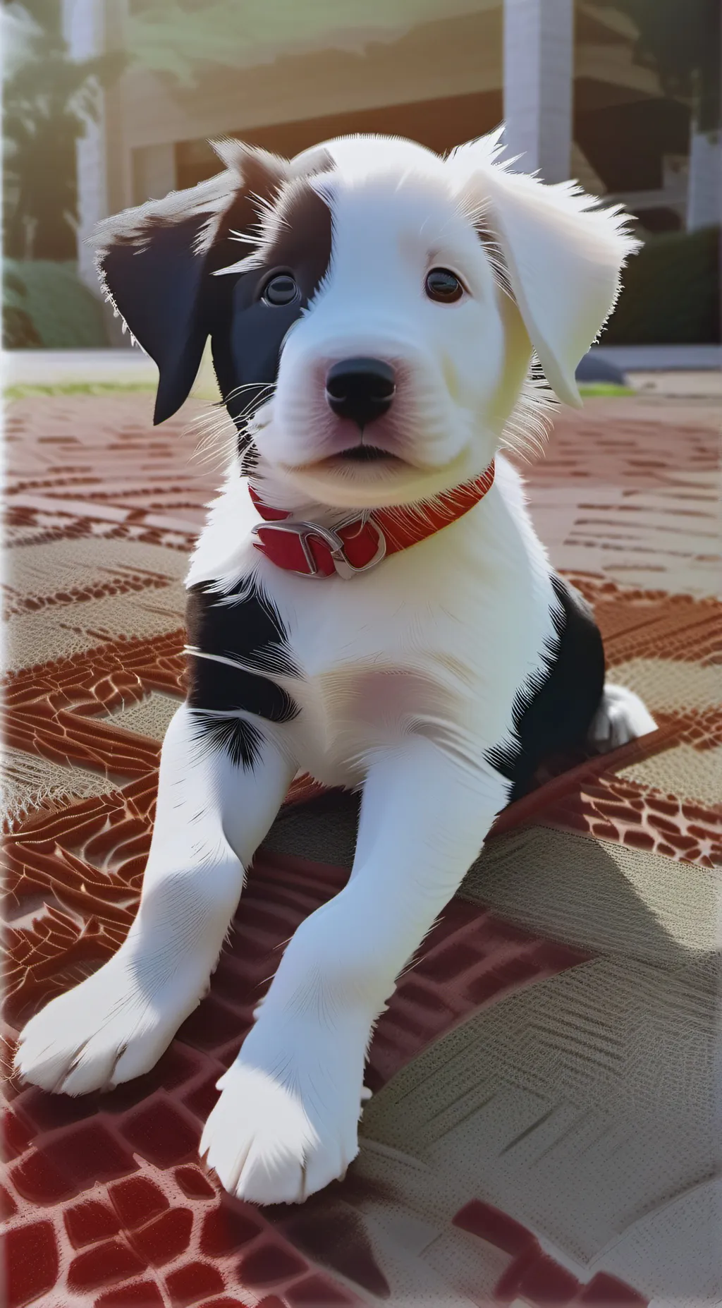 ai character: your cute dog background