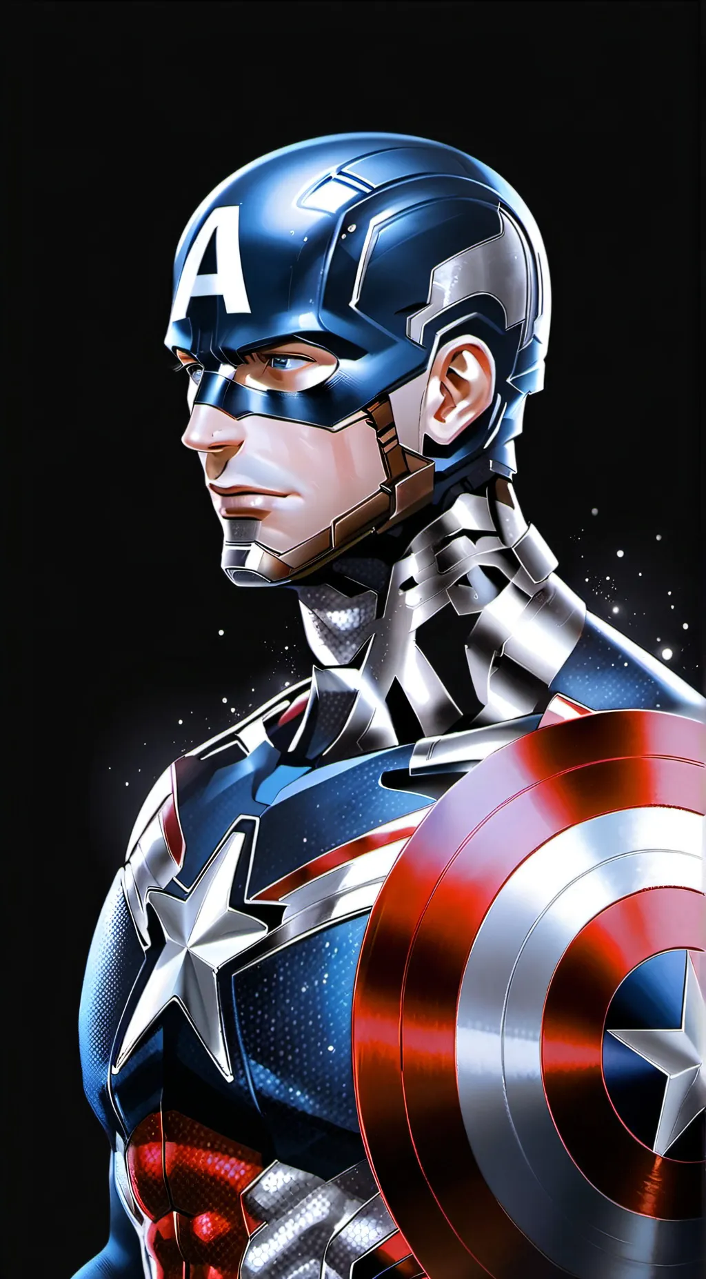 ai character: avengers background