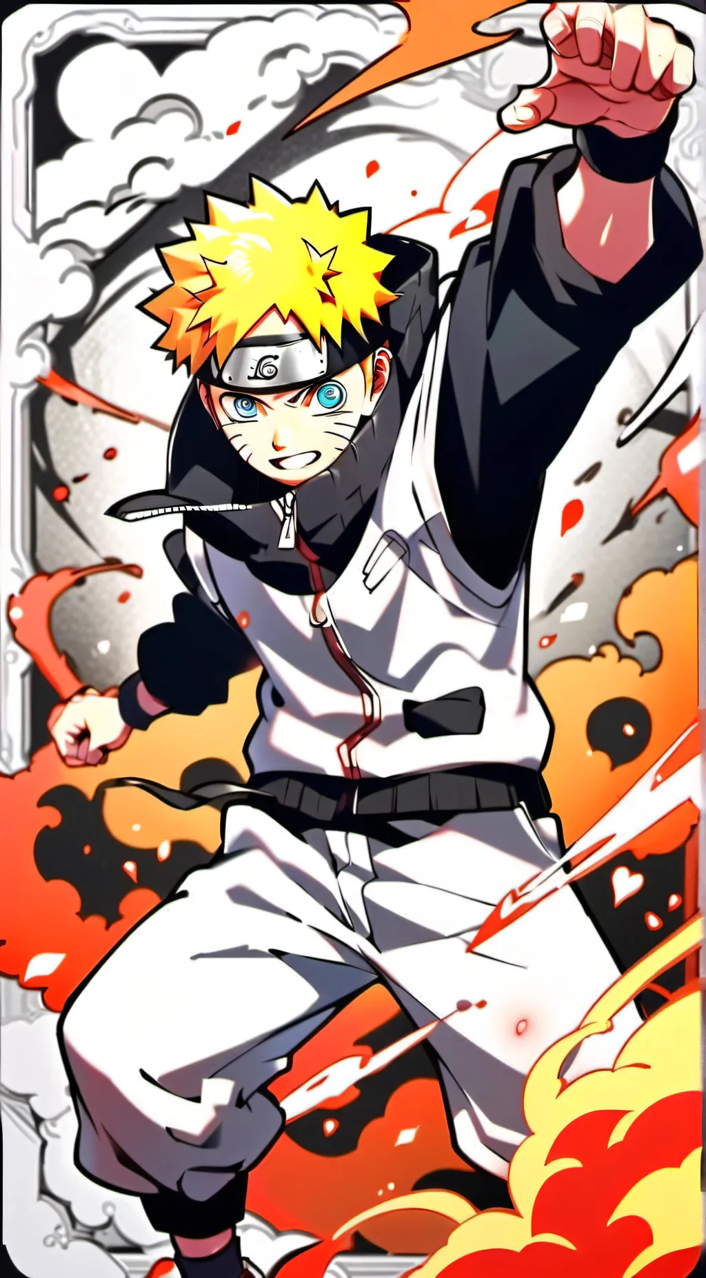 ai character: naruto background