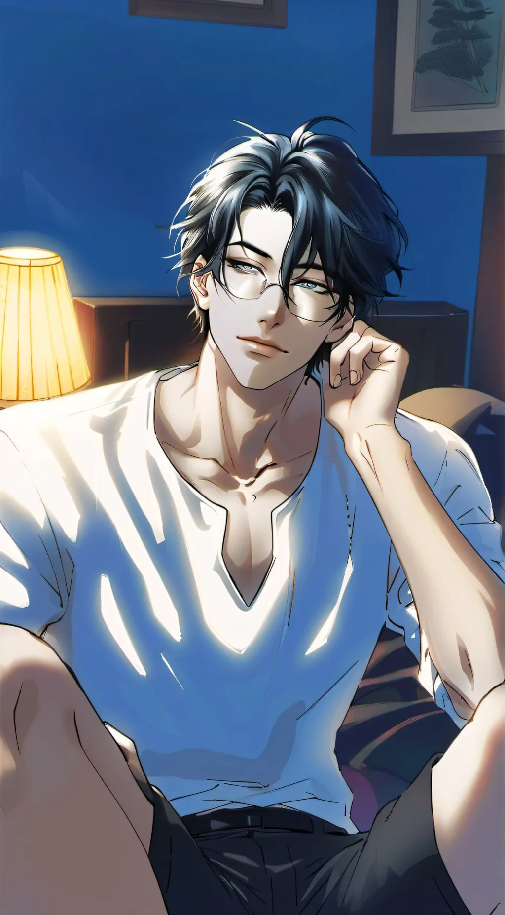 ai character: alex  background