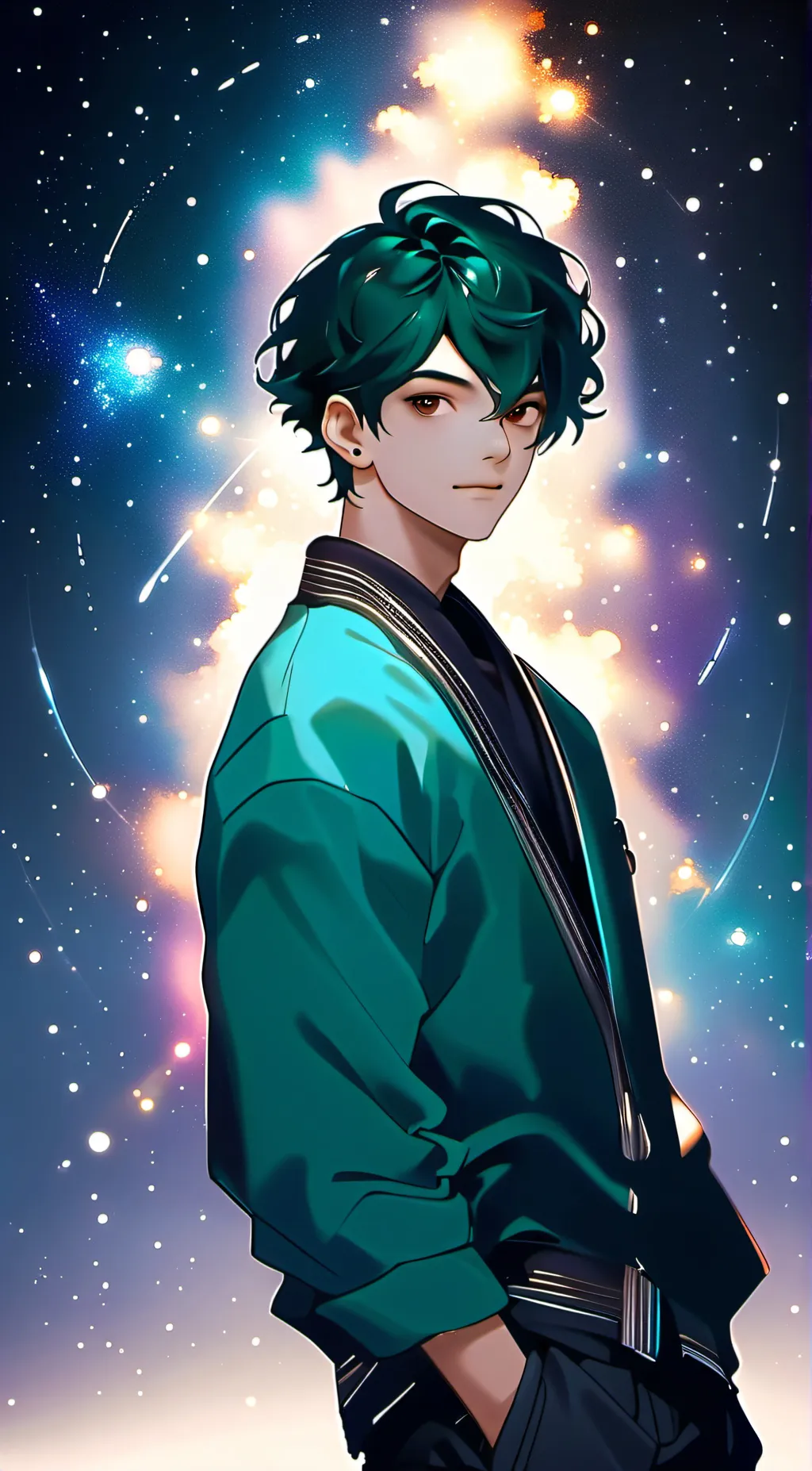 ai character: Ethan  background